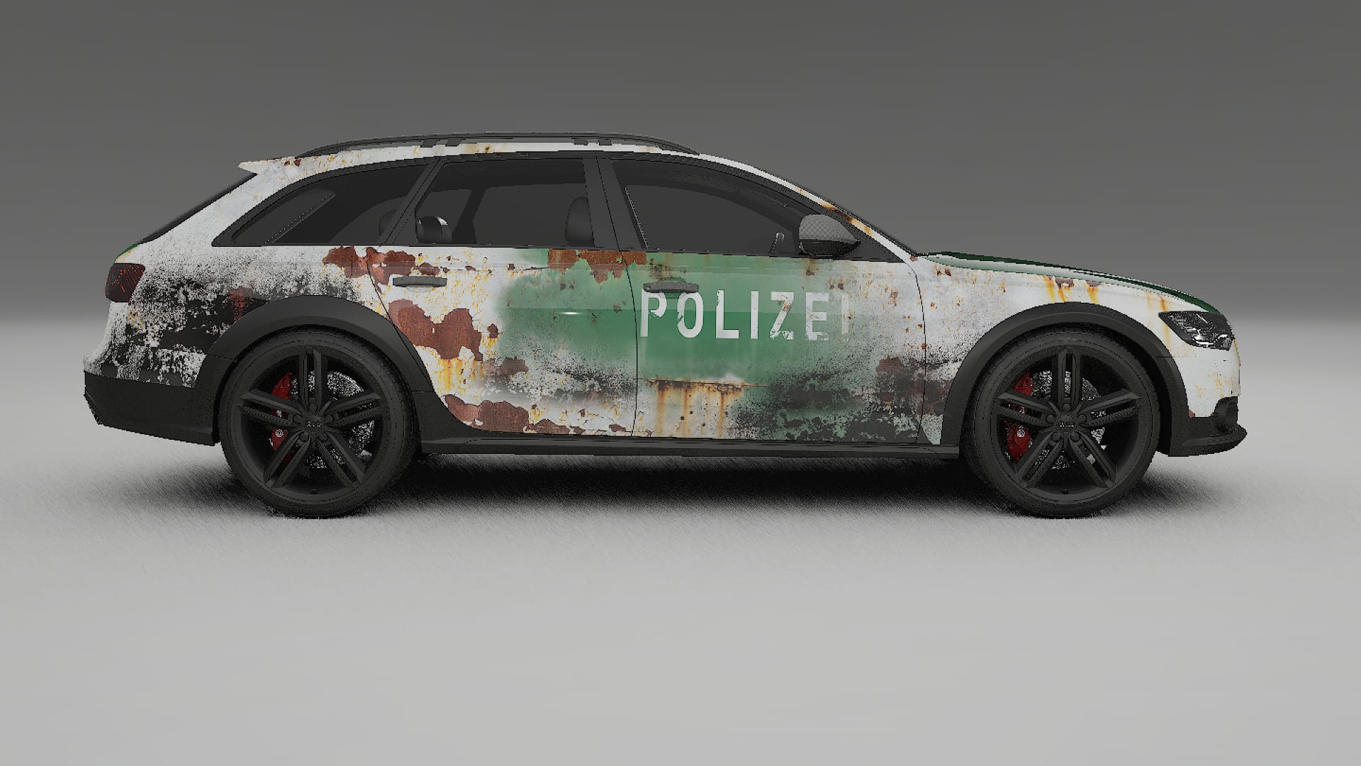 Audi A6 Allroad C7 prefacelift pre-LCI COBRA 11 – Designad Wrap PPF-sats i utskrivbar polyuretanfilm