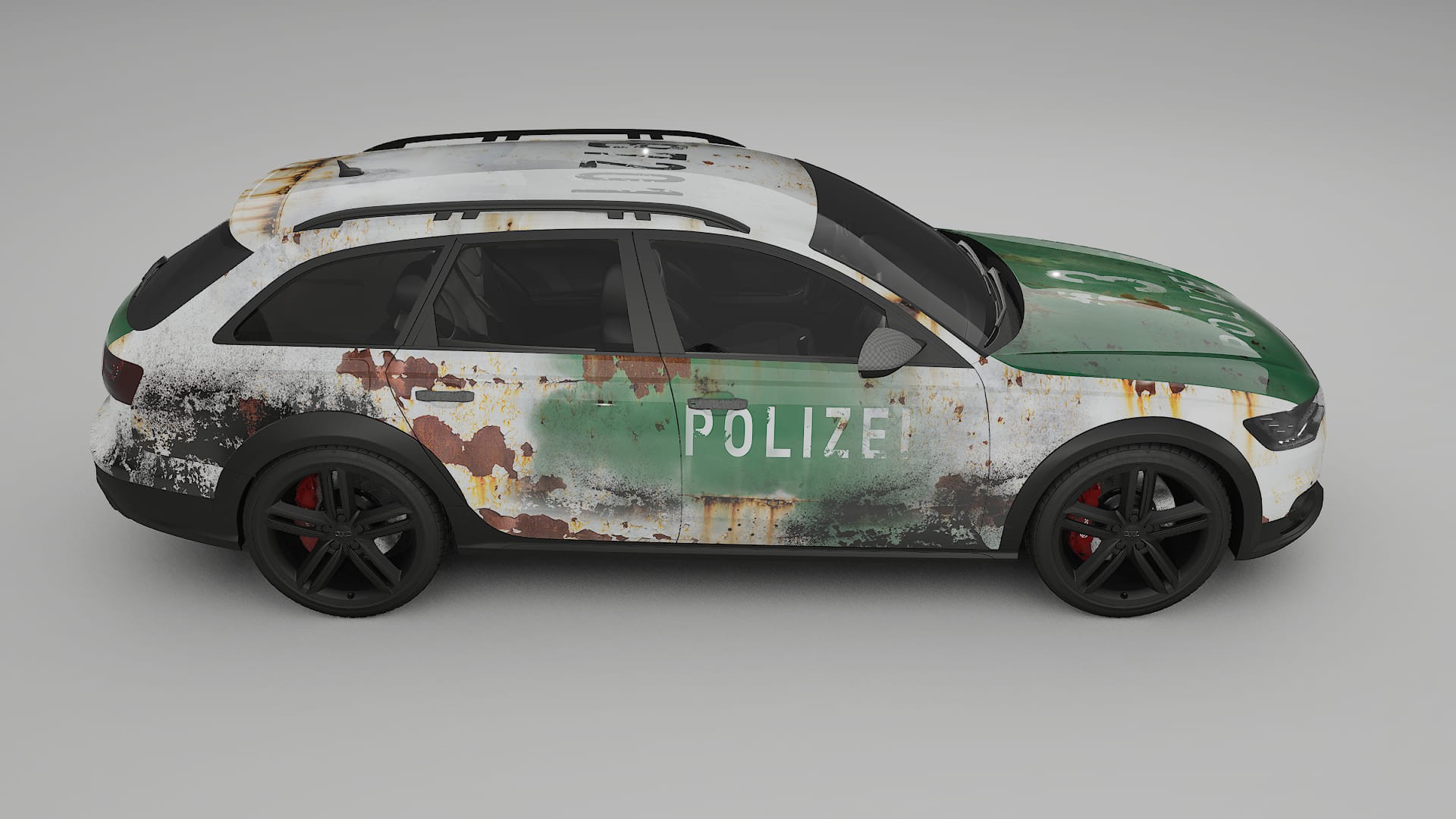 Audi A6 Allroad C7 prefacelift pre-LCI COBRA 11 – Designad Wrap PPF-sats i utskrivbar polyuretanfilm