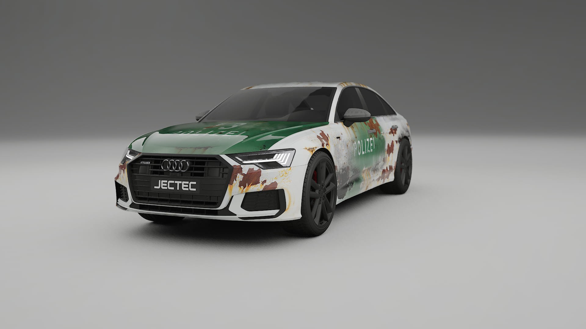 Audi A6 S-Line C8 COBRA 11 – Designad Wrap PPF-sats i utskrivbar polyuretanfilm
