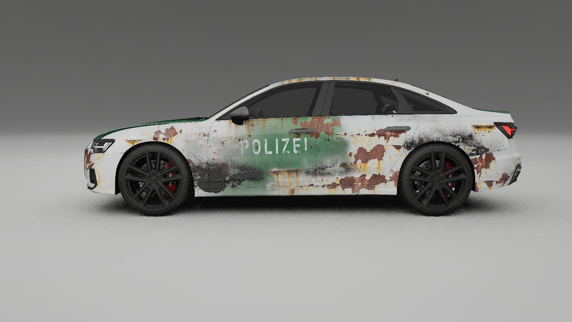 Audi A6 S-Line C8 COBRA 11 – Designad Wrap PPF-sats i utskrivbar polyuretanfilm
