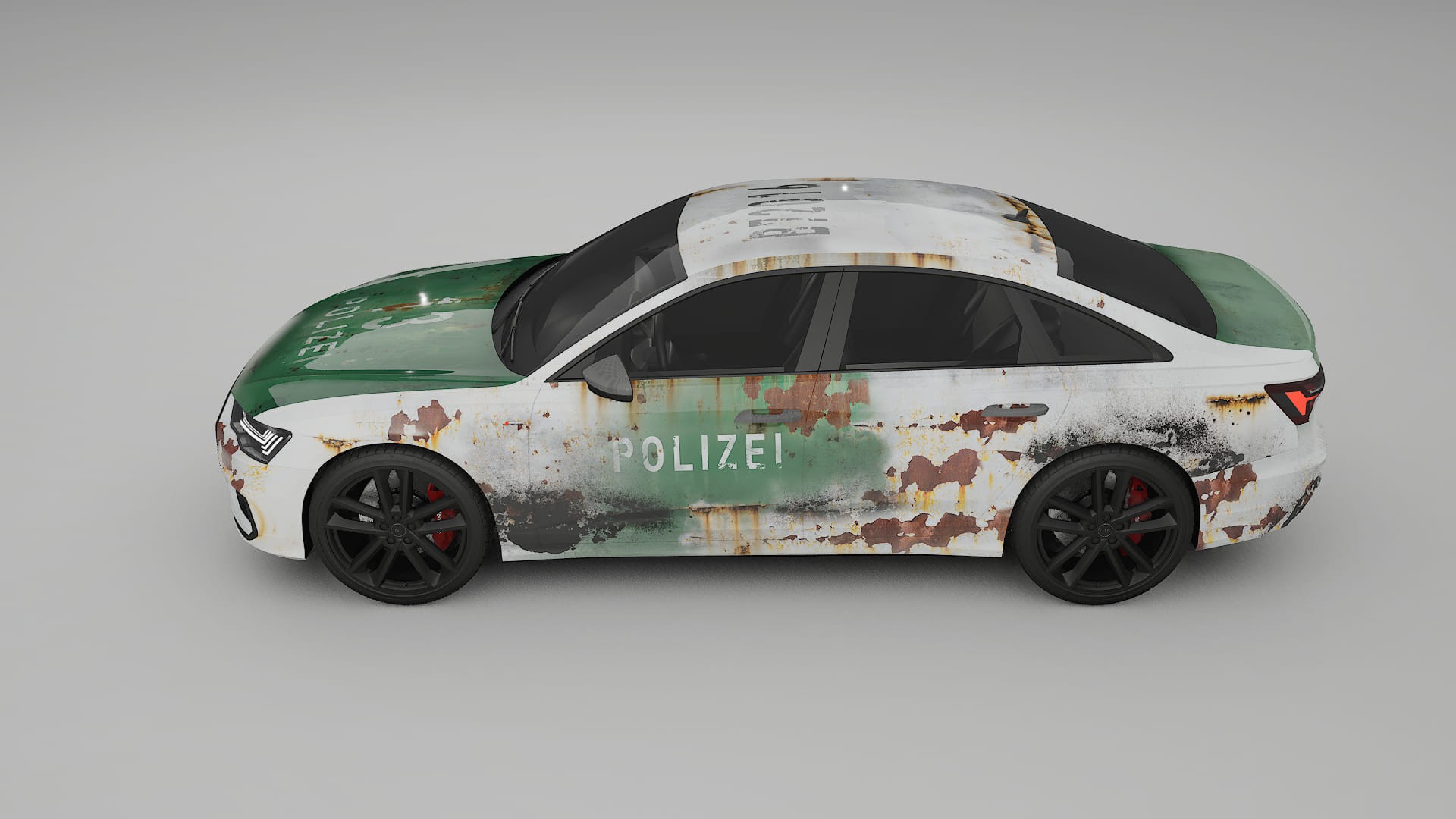 Audi A6 S-Line C8 COBRA 11 – Designad Wrap PPF-sats i utskrivbar polyuretanfilm