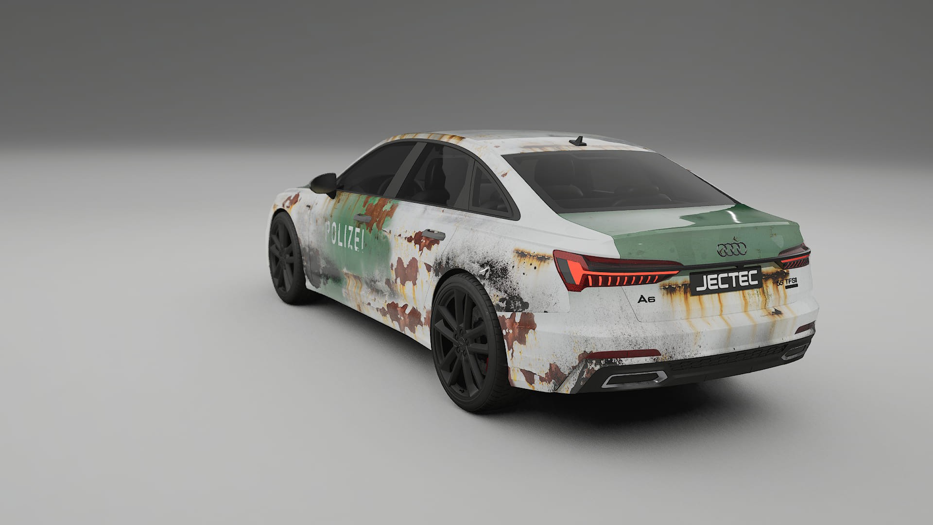 Audi A6 S-Line C8 COBRA 11 – Designad Wrap PPF-sats i utskrivbar polyuretanfilm
