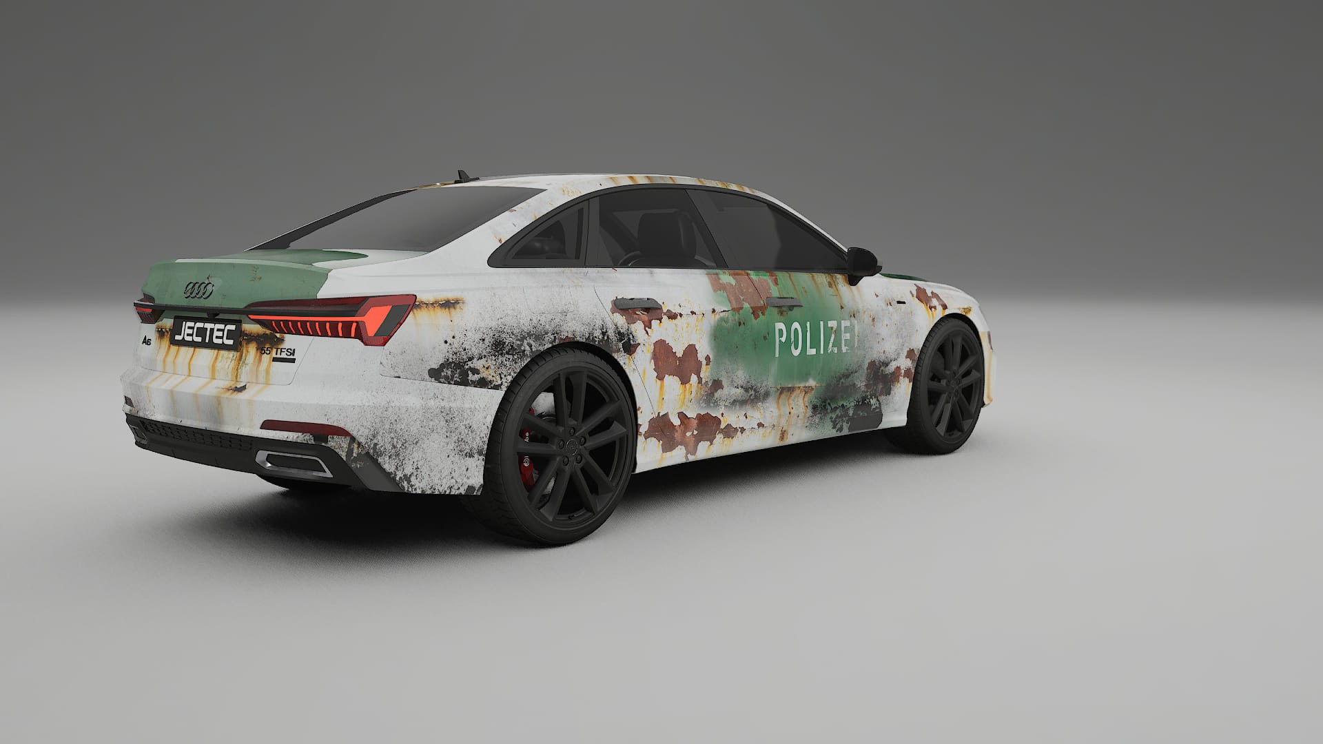 Audi A6 S-Line C8 COBRA 11 – Designad Wrap PPF-sats i utskrivbar polyuretanfilm