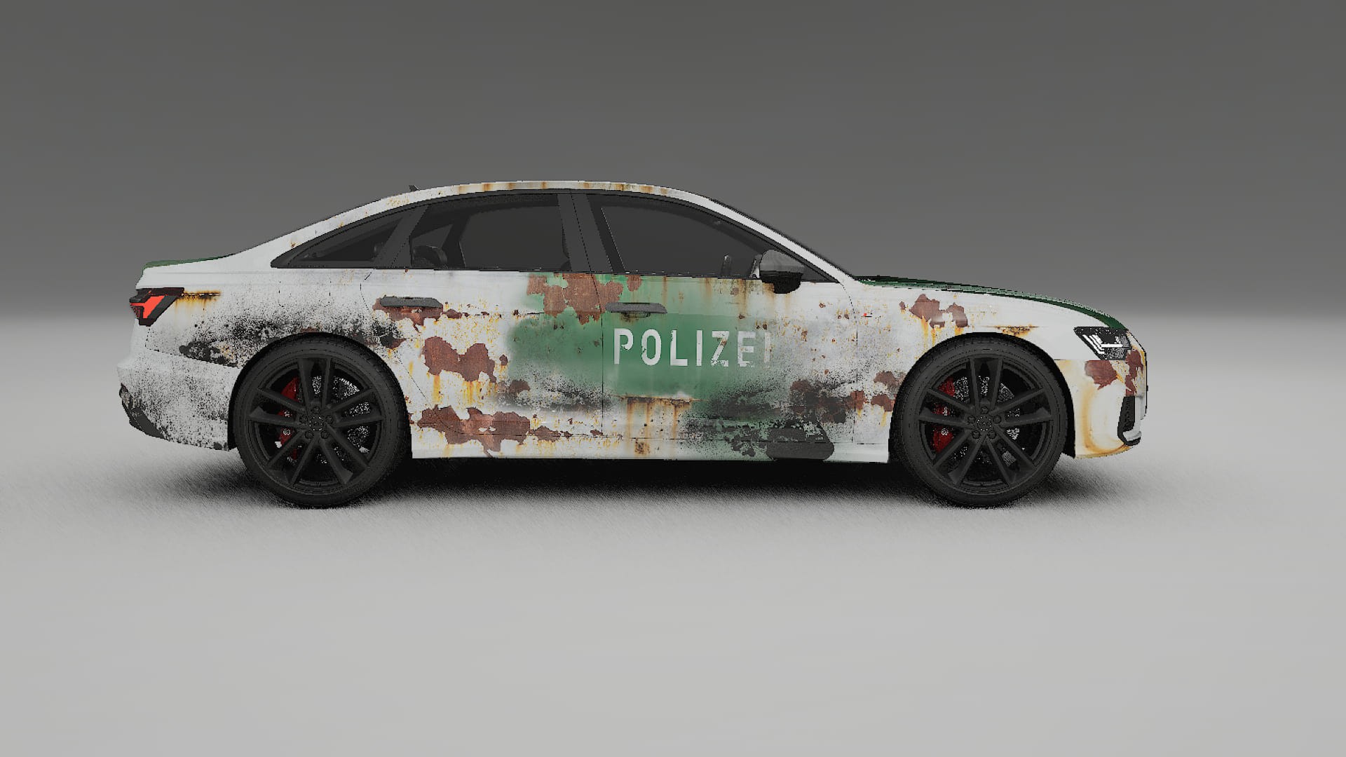 Audi A6 S-Line C8 COBRA 11 – Designad Wrap PPF-sats i utskrivbar polyuretanfilm