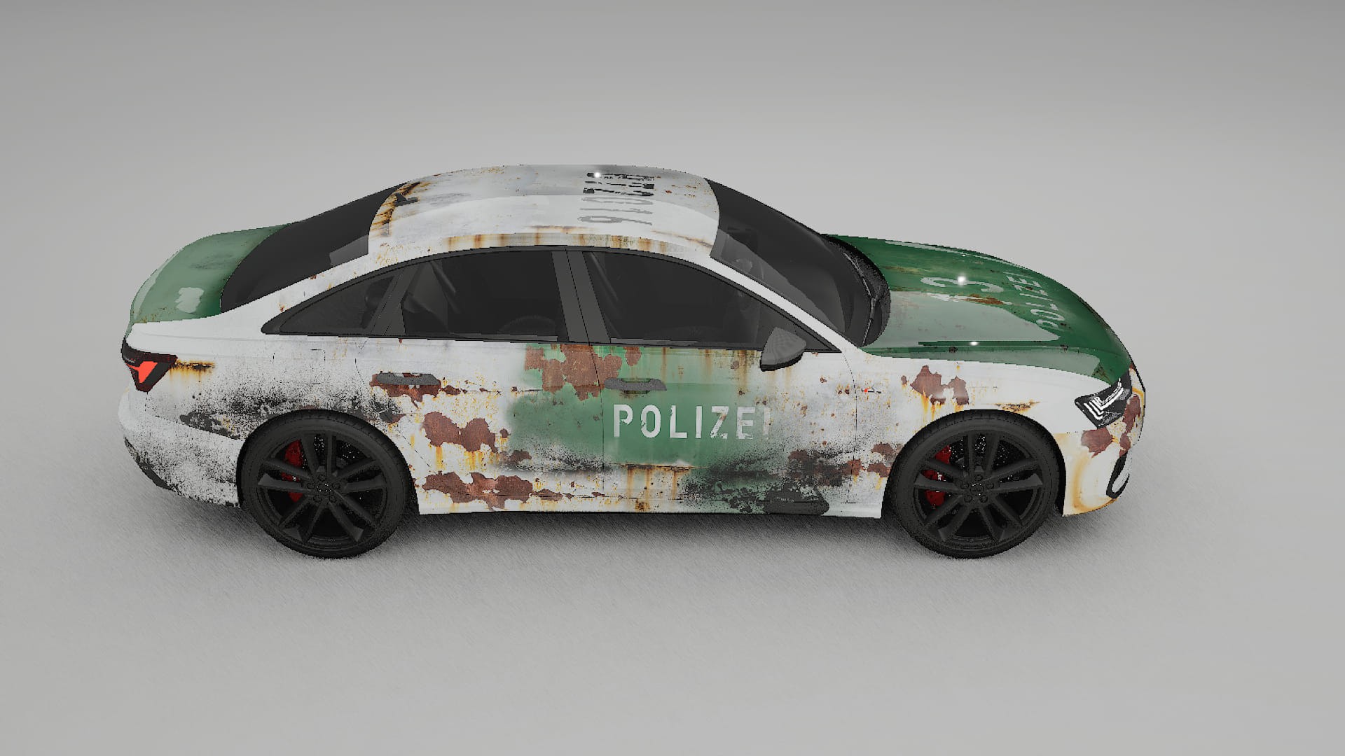Audi A6 S-Line C8 COBRA 11 – Designad Wrap PPF-sats i utskrivbar polyuretanfilm
