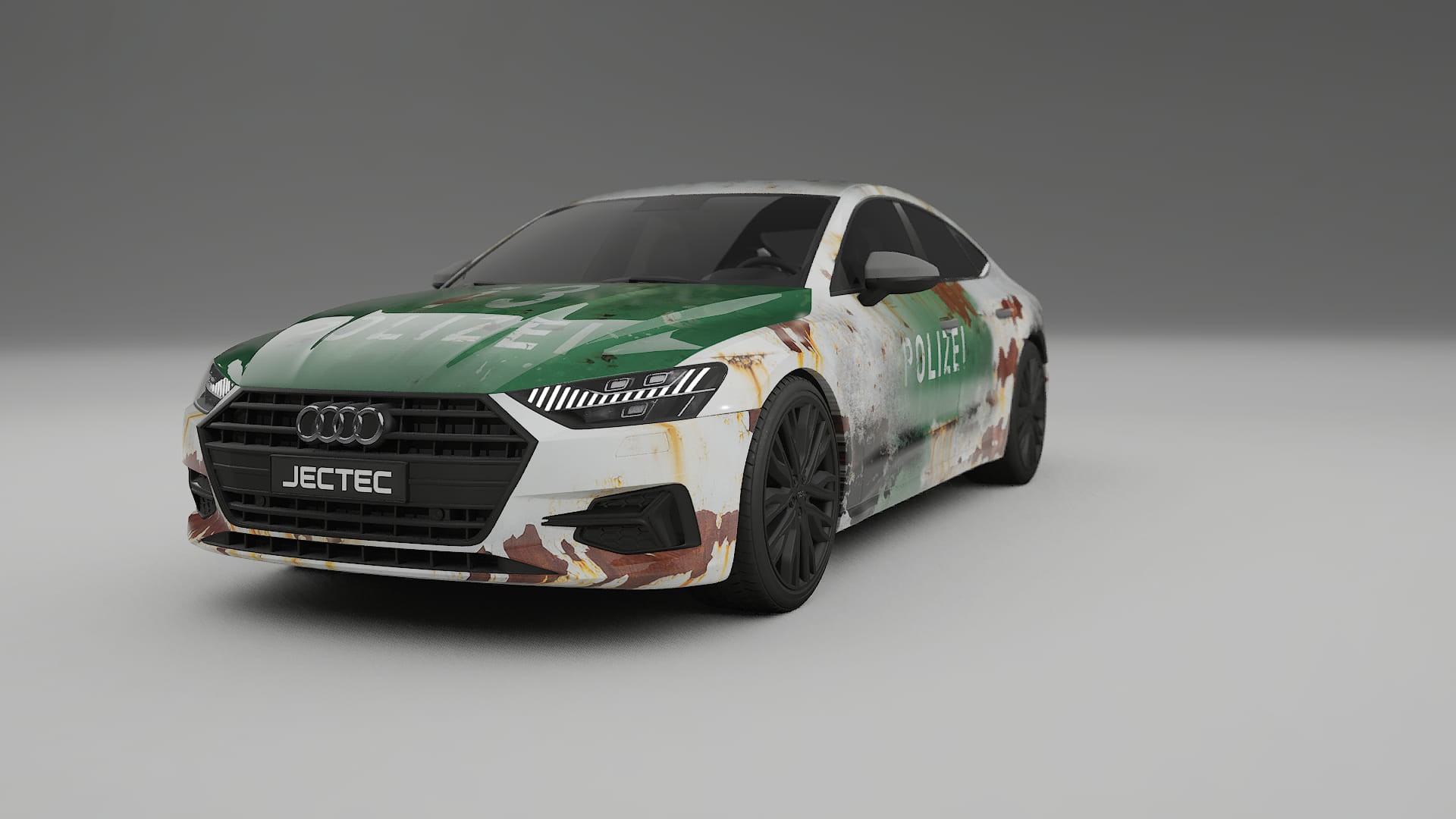 Audi A7 C8 Sportback prefacelift pre-LCI COBRA 11 – Designad Wrap PPF-sats i utskrivbar polyuretanfilm