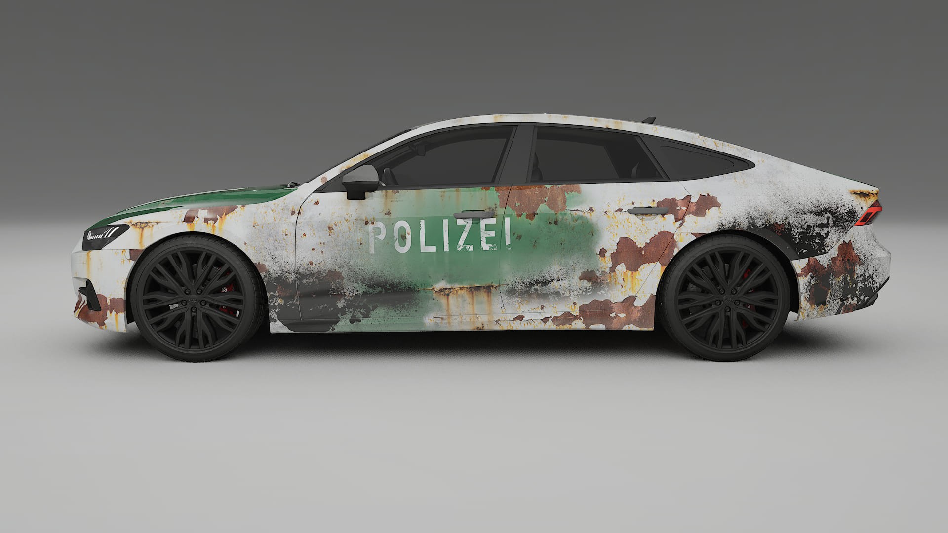 Audi A7 C8 Sportback prefacelift pre-LCI COBRA 11 – Designad Wrap PPF-sats i utskrivbar polyuretanfilm