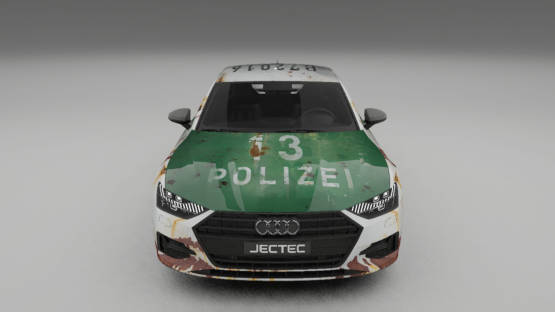 Audi A7 C8 Sportback prefacelift pre-LCI COBRA 11 – Designad Wrap PPF-sats i utskrivbar polyuretanfilm