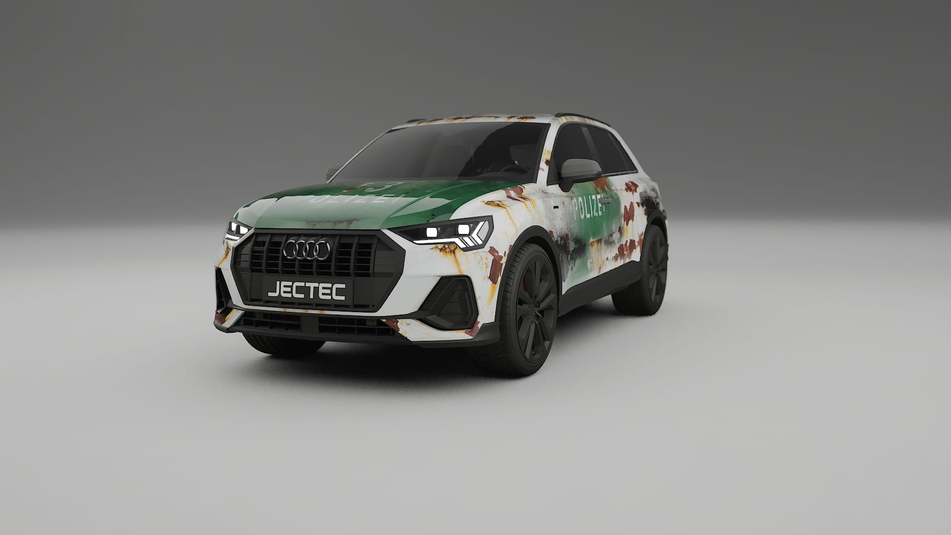 Audi Q3 S-Line F3 COBRA 11 – Designad Wrap PPF-sats i utskrivbar polyuretanfilm
