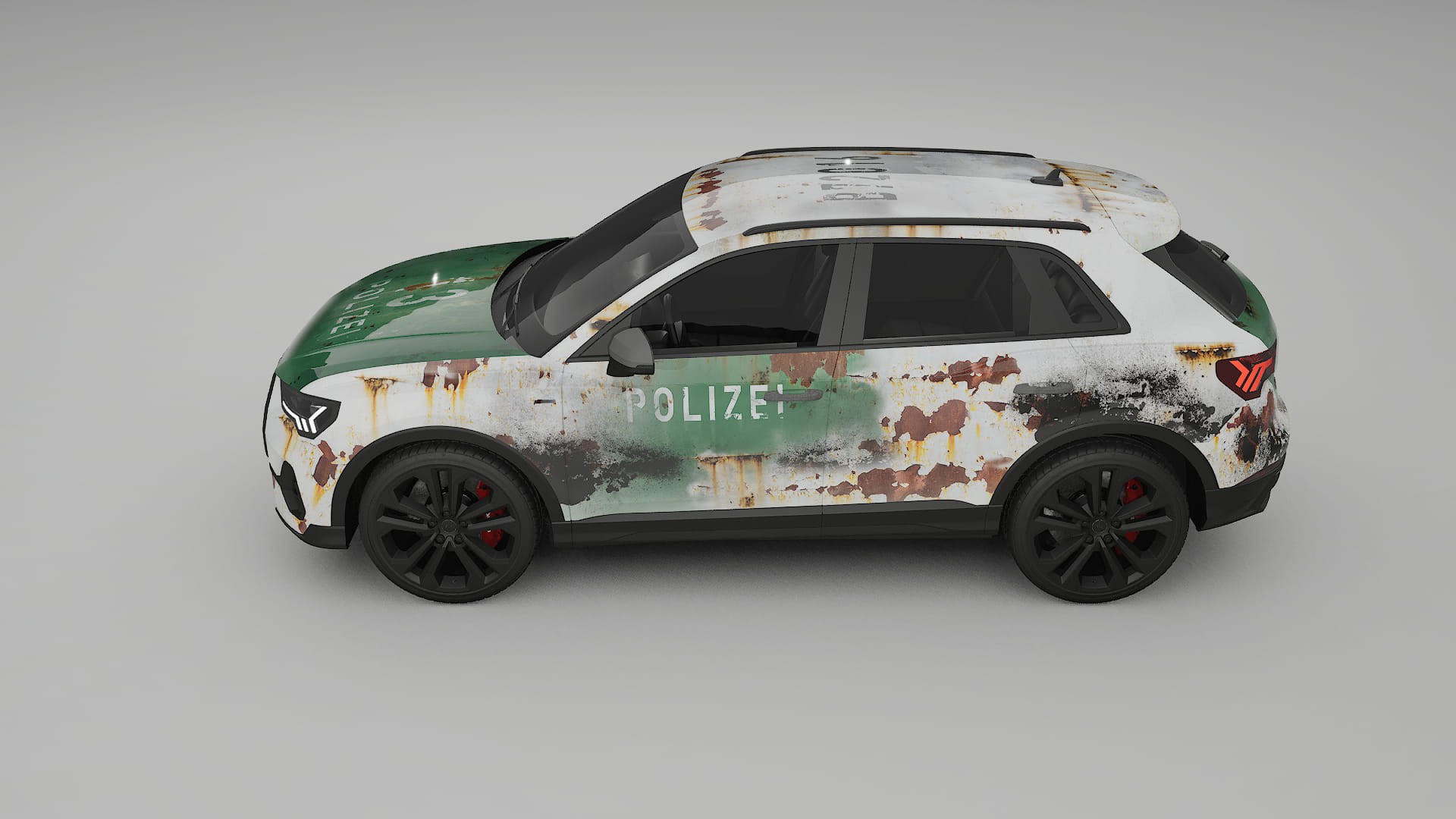 Audi Q3 S-Line F3 COBRA 11 – Designad Wrap PPF-sats i utskrivbar polyuretanfilm