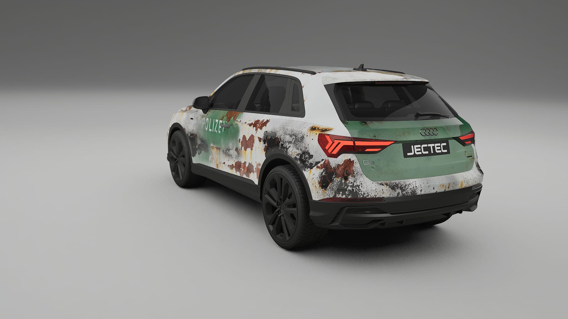 Audi Q3 S-Line F3 COBRA 11 – Designad Wrap PPF-sats i utskrivbar polyuretanfilm