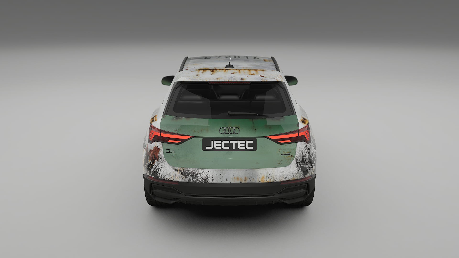 Audi Q3 S-Line F3 COBRA 11 – Designad Wrap PPF-sats i utskrivbar polyuretanfilm