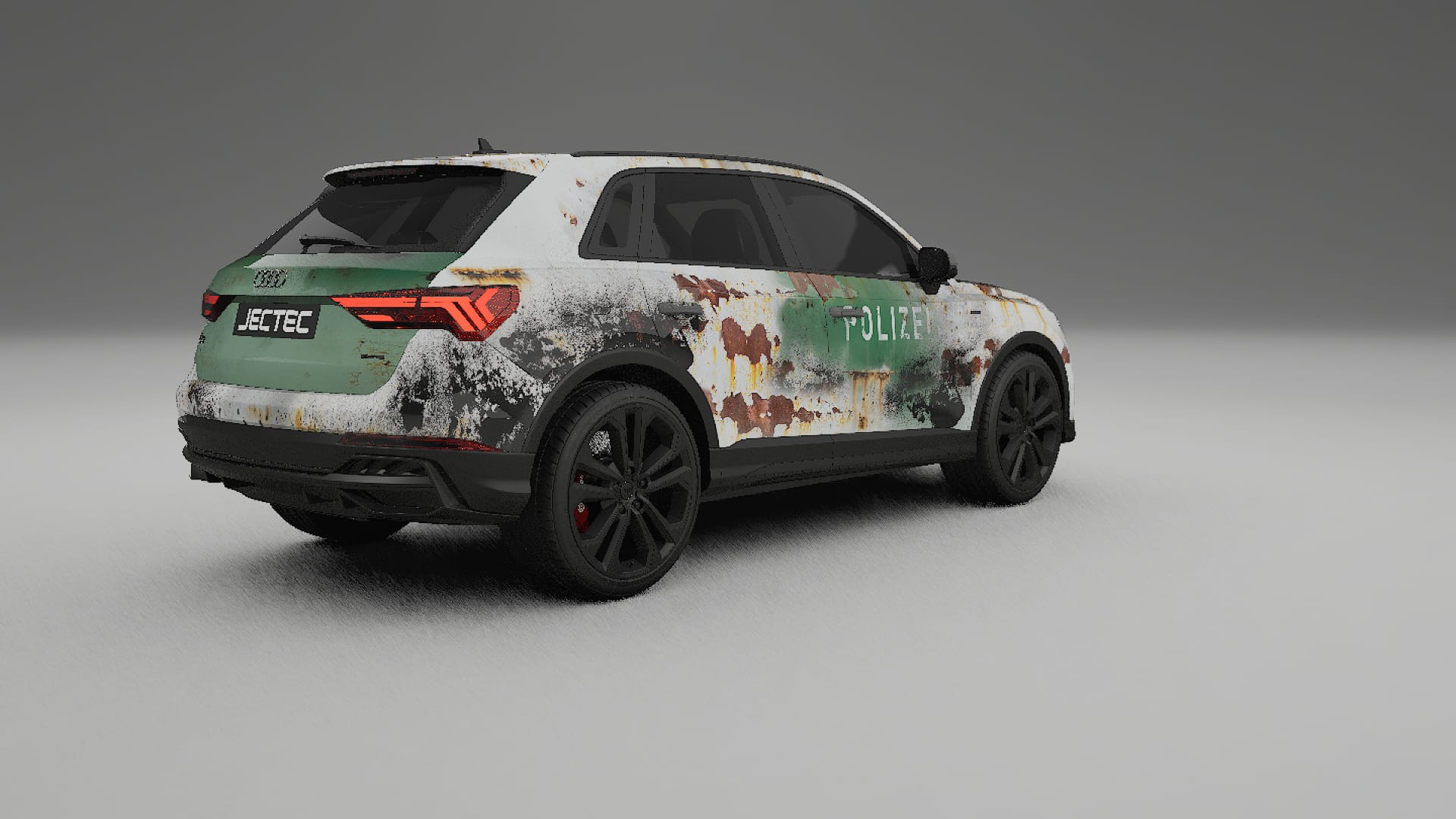 Audi Q3 S-Line F3 COBRA 11 – Designad Wrap PPF-sats i utskrivbar polyuretanfilm