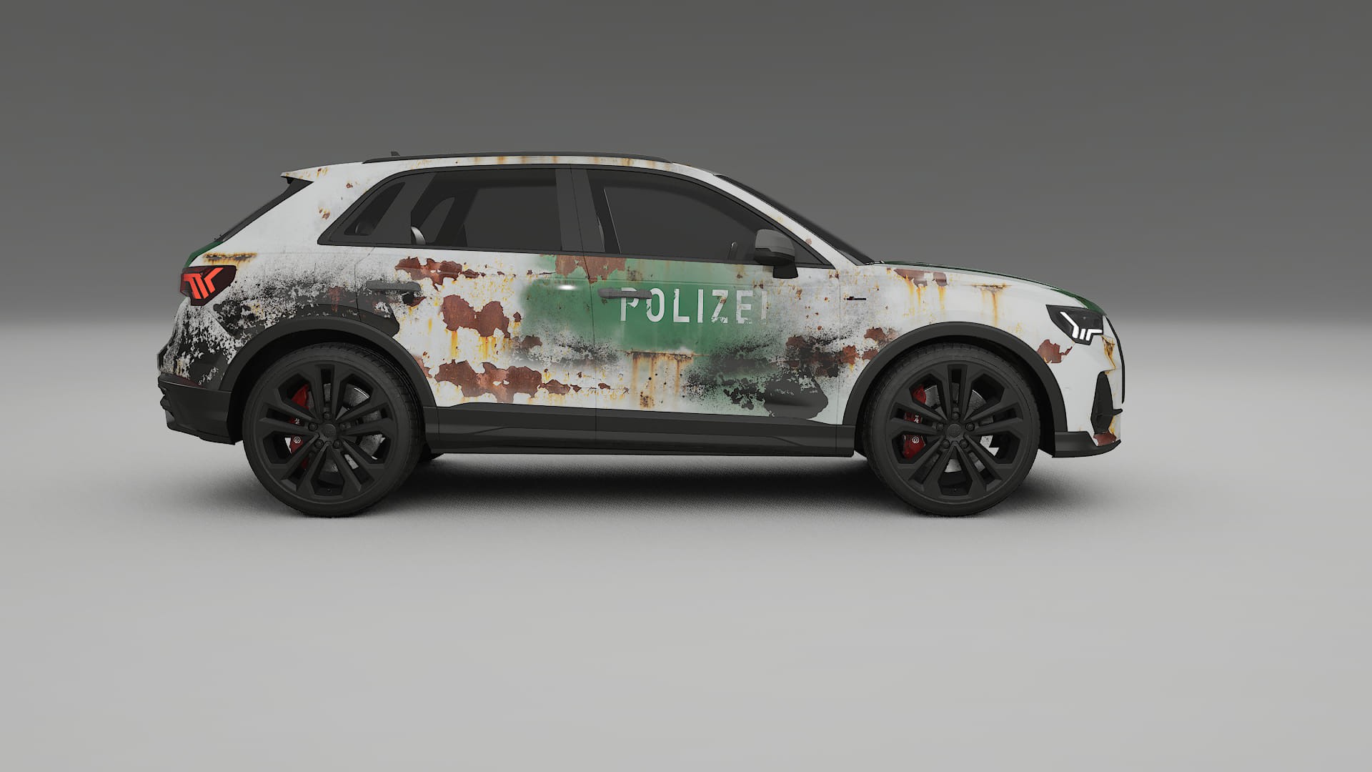 Audi Q3 S-Line F3 COBRA 11 – Designad Wrap PPF-sats i utskrivbar polyuretanfilm
