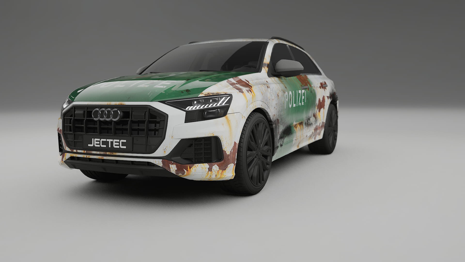 Audi Q8 F1 prefacelift pre-LCI COBRA 11 – Designad Wrap PPF-sats i utskrivbar polyuretanfilm