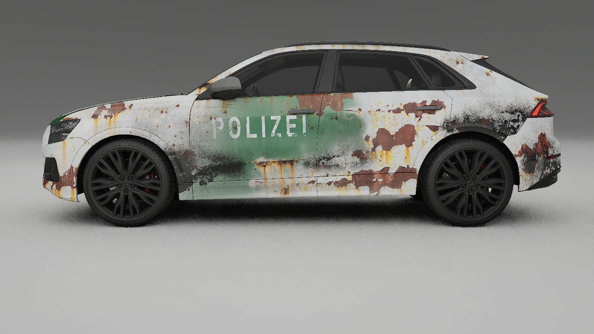 Audi Q8 F1 prefacelift pre-LCI COBRA 11 – Designad Wrap PPF-sats i utskrivbar polyuretanfilm