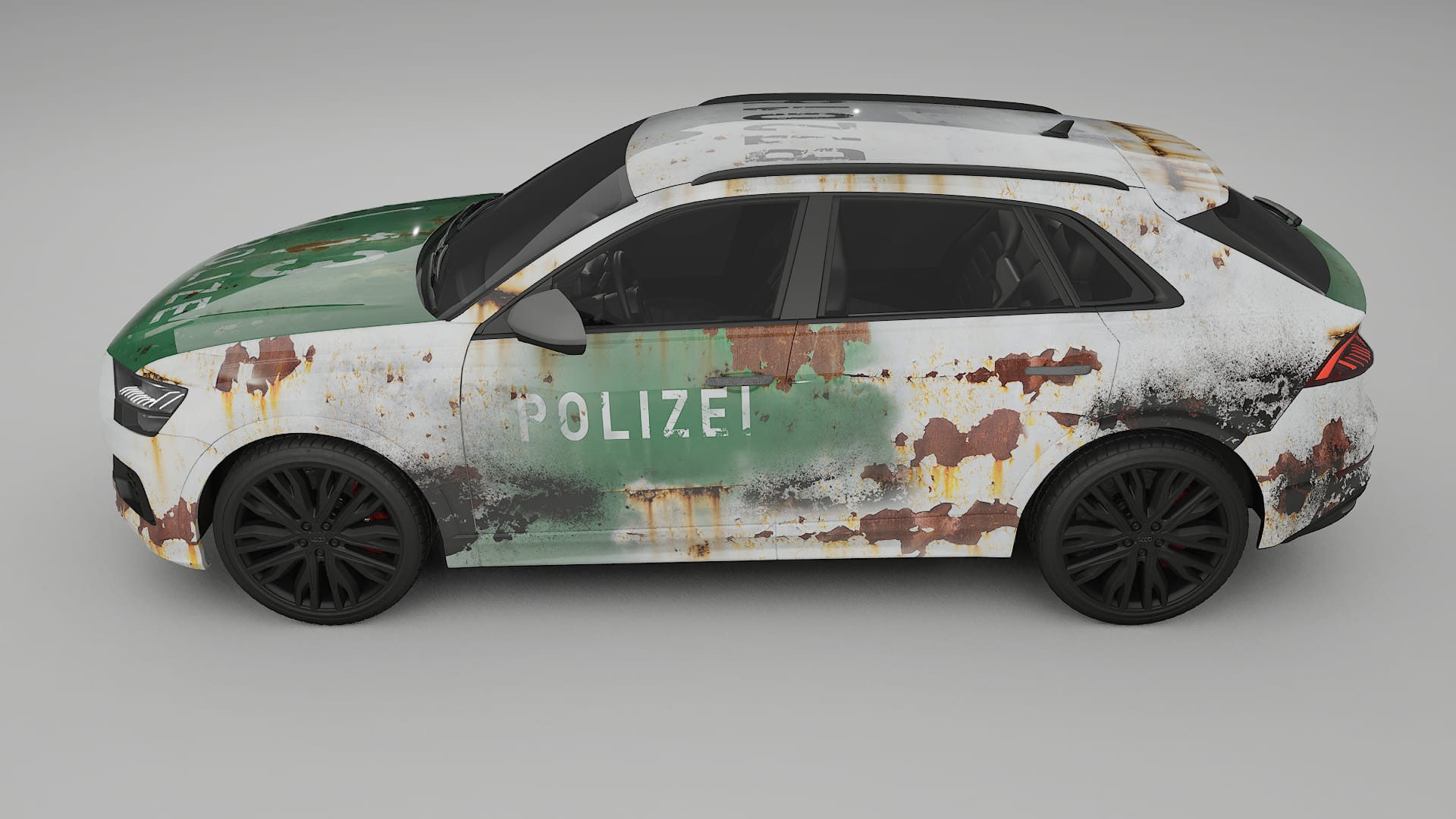 Audi Q8 F1 prefacelift pre-LCI COBRA 11 – Designad Wrap PPF-sats i utskrivbar polyuretanfilm