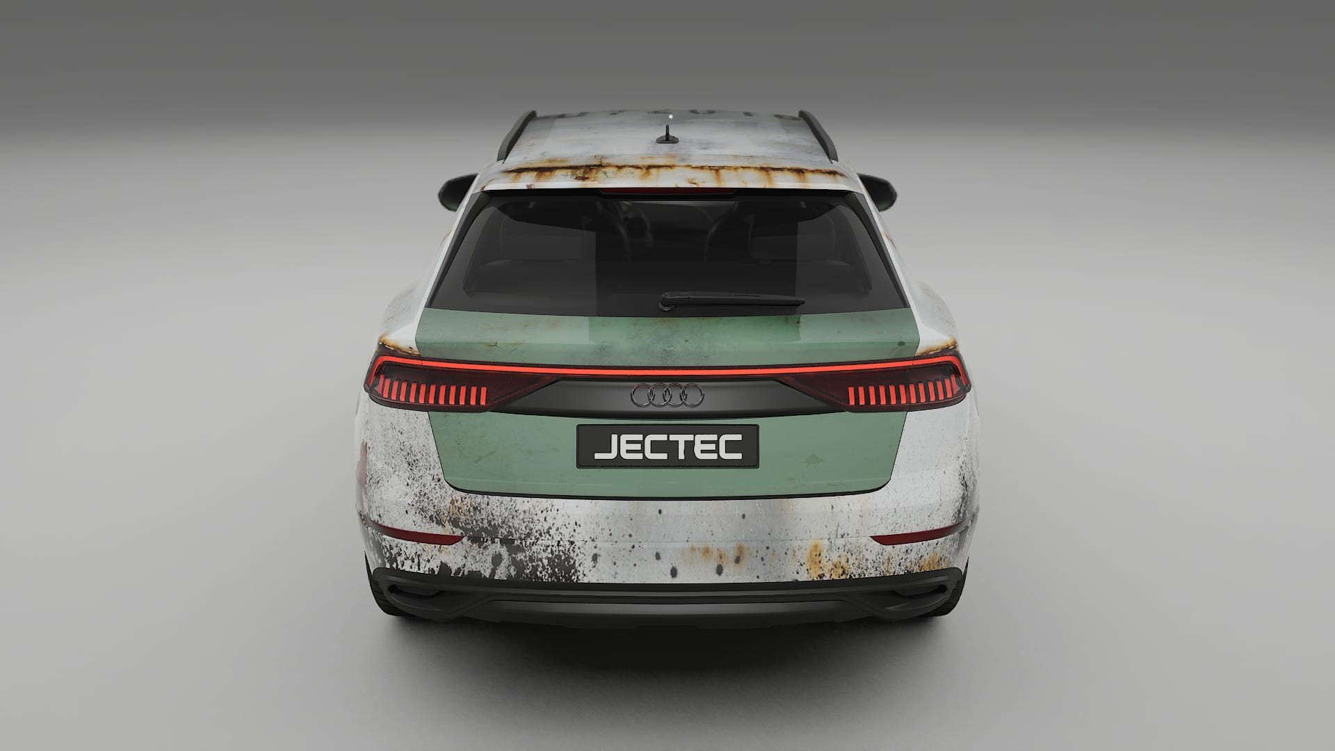 Audi Q8 F1 prefacelift pre-LCI COBRA 11 – Designad Wrap PPF-sats i utskrivbar polyuretanfilm