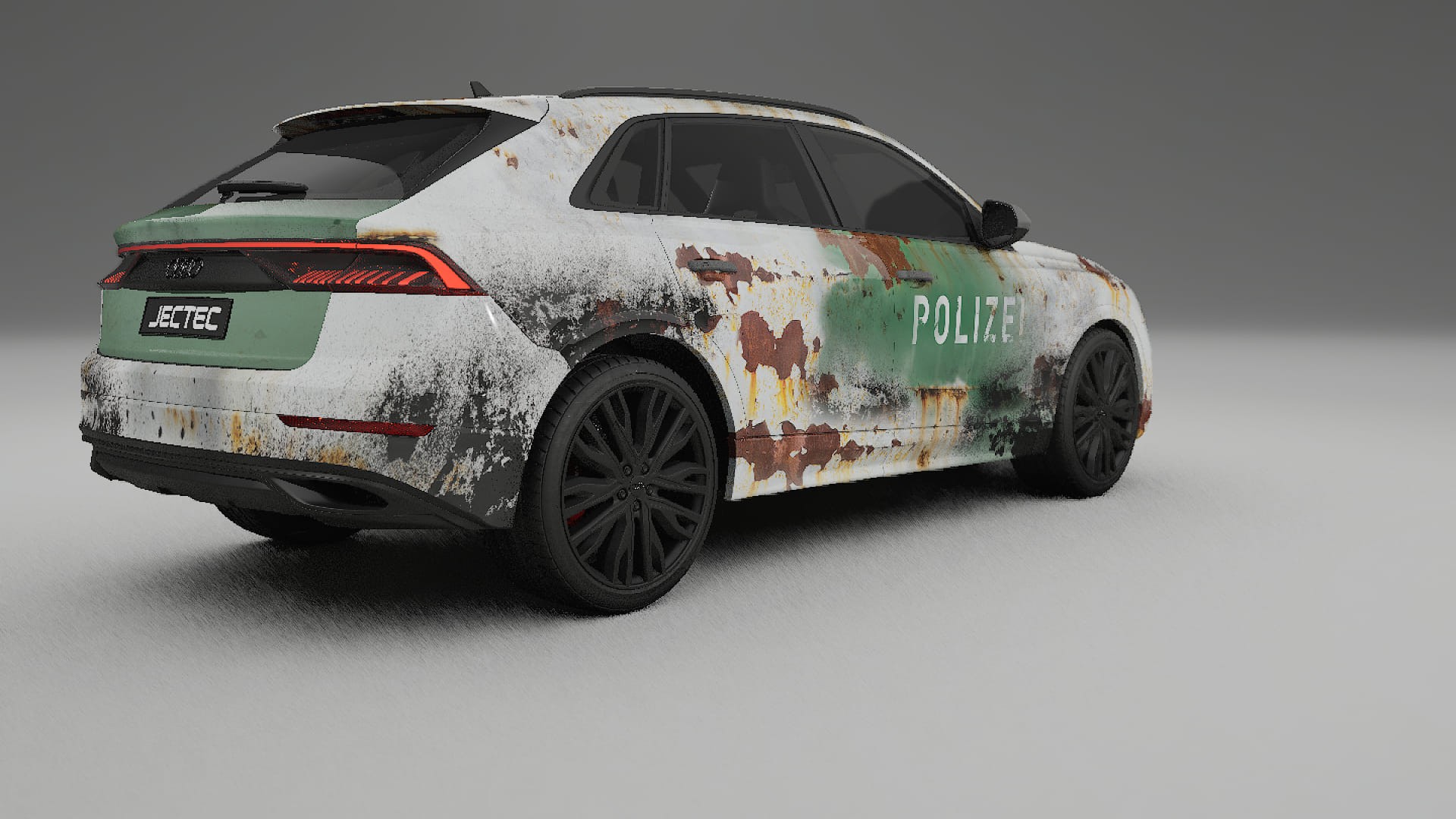 Audi Q8 F1 prefacelift pre-LCI COBRA 11 – Designad Wrap PPF-sats i utskrivbar polyuretanfilm