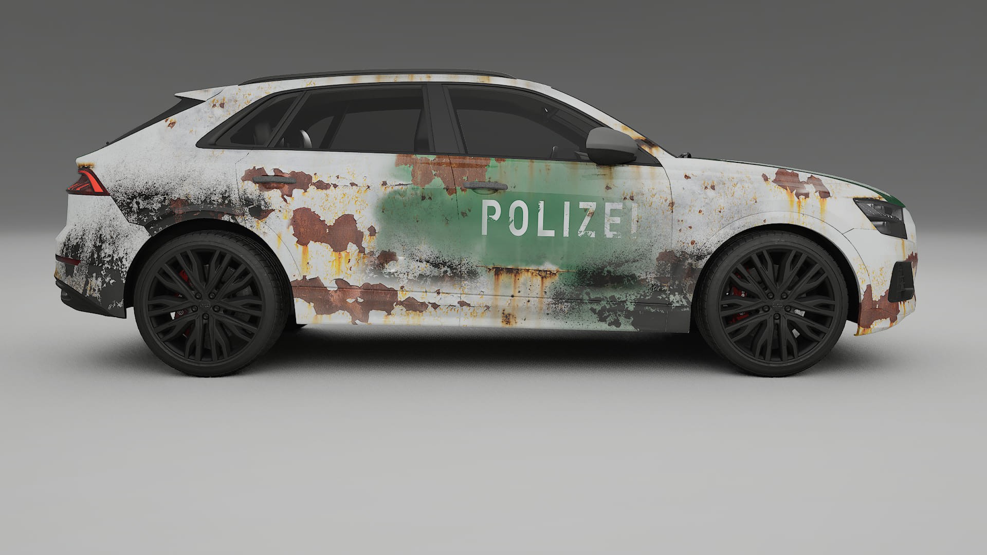 Audi Q8 F1 prefacelift pre-LCI COBRA 11 – Designad Wrap PPF-sats i utskrivbar polyuretanfilm