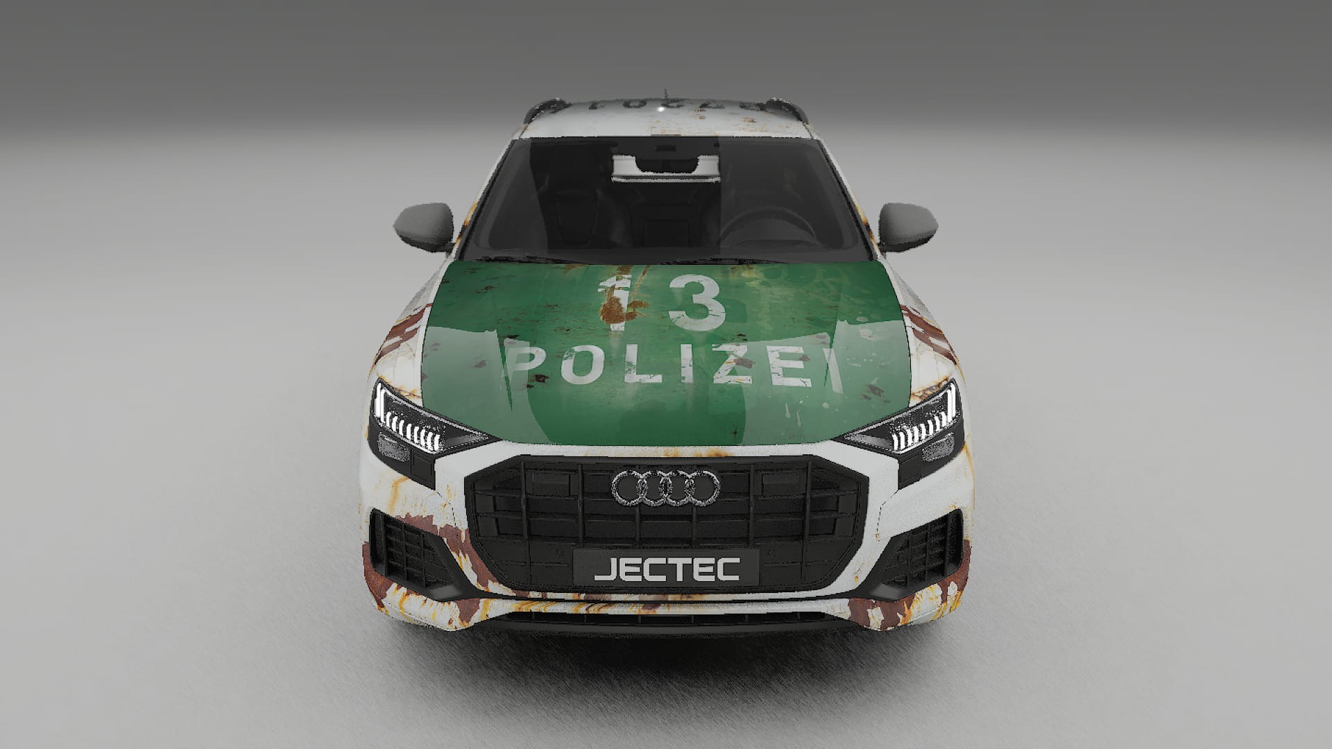 Audi Q8 F1 prefacelift pre-LCI COBRA 11 – Designad Wrap PPF-sats i utskrivbar polyuretanfilm