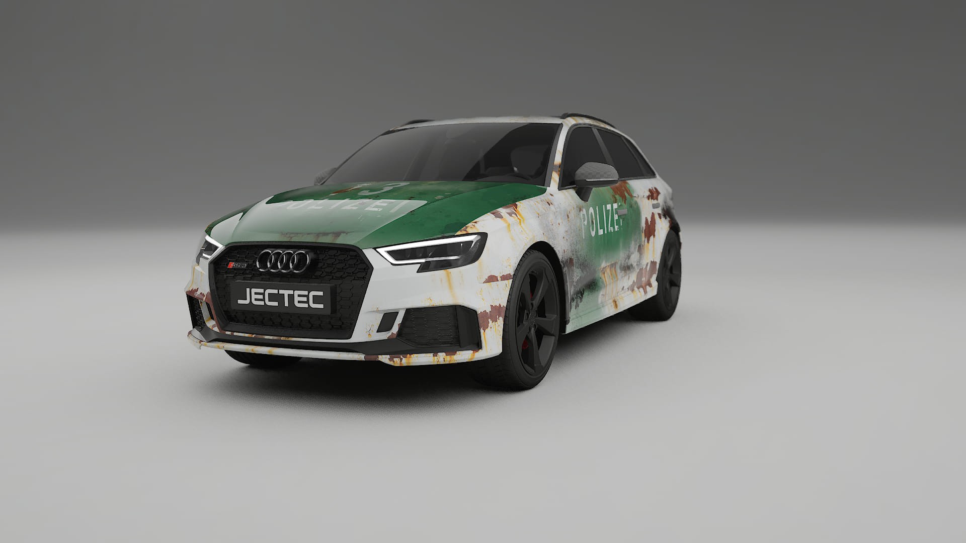 Audi RS3 Sportback 8V facelift LCI COBRA 11 – Designad Wrap PPF-sats i utskrivbar polyuretanfilm