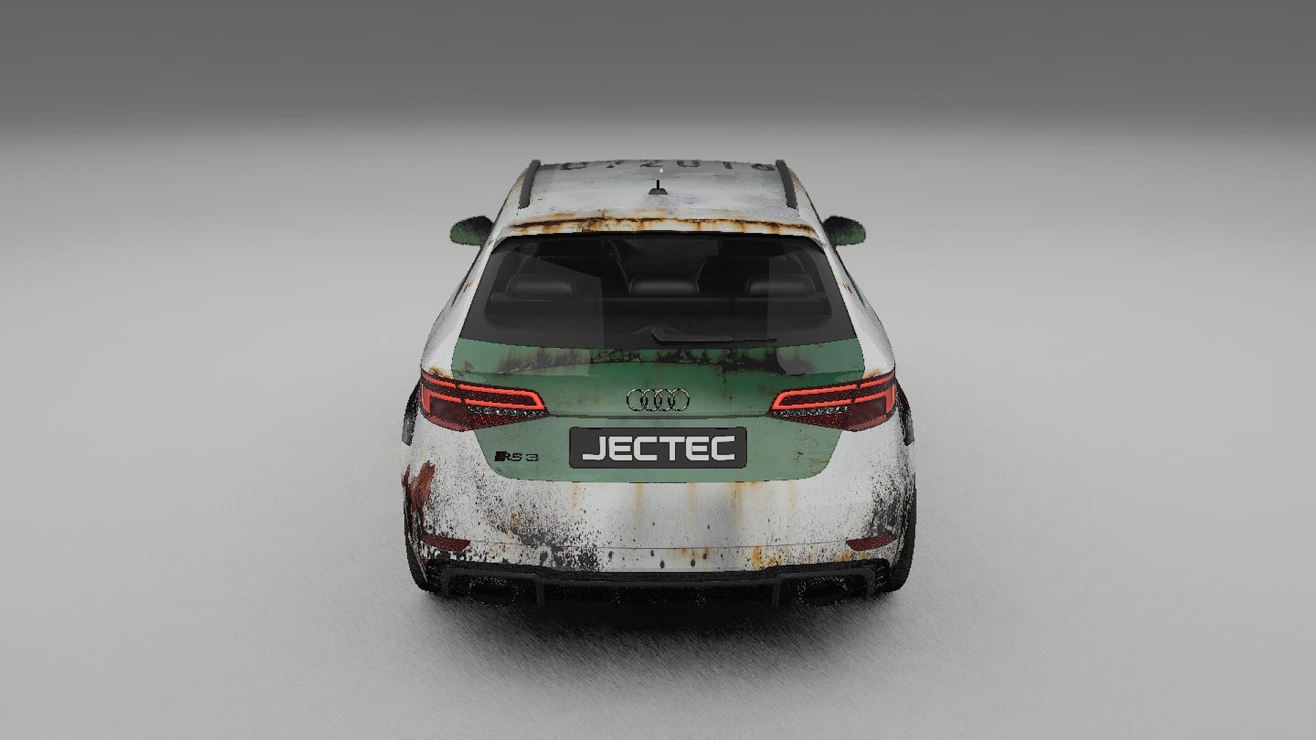 Audi RS3 Sportback 8V facelift LCI COBRA 11 – Designad Wrap PPF-sats i utskrivbar polyuretanfilm