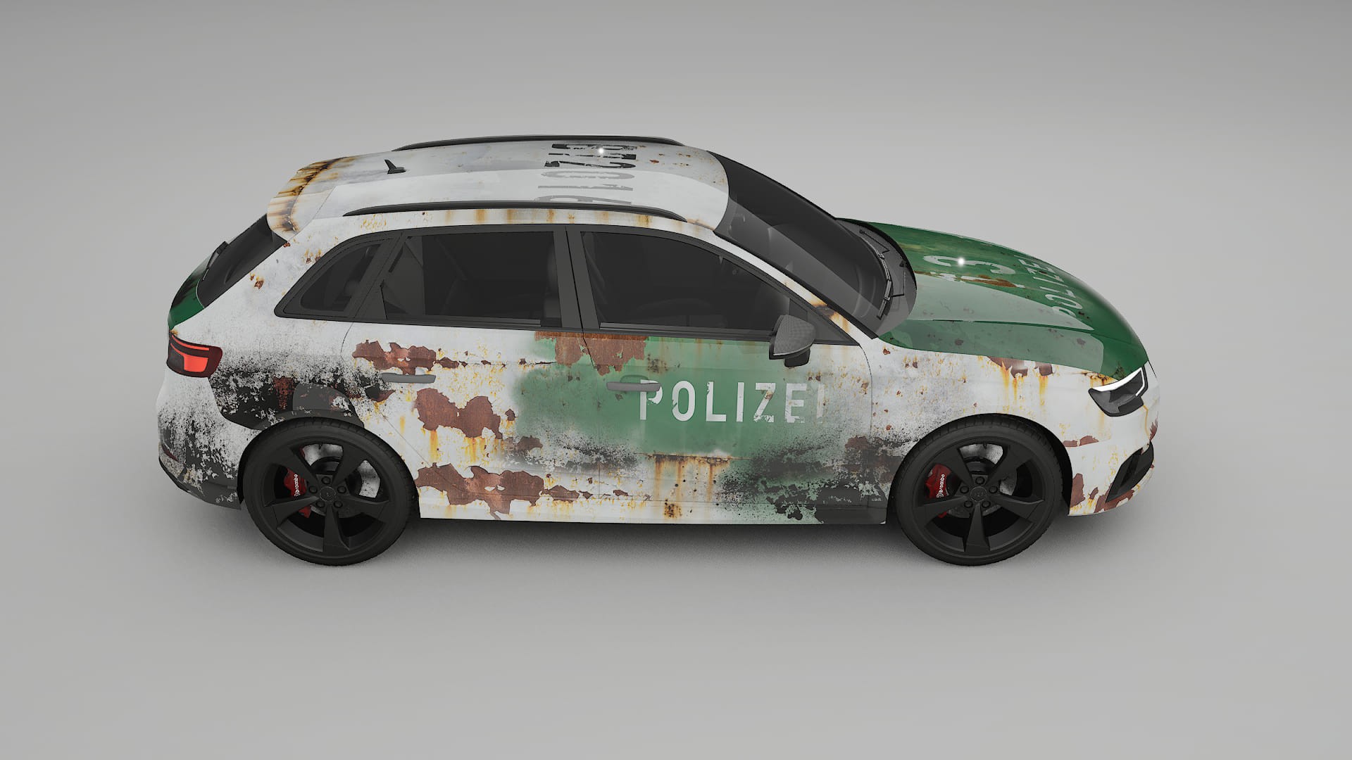 Audi RS3 Sportback 8V facelift LCI COBRA 11 – Designad Wrap PPF-sats i utskrivbar polyuretanfilm