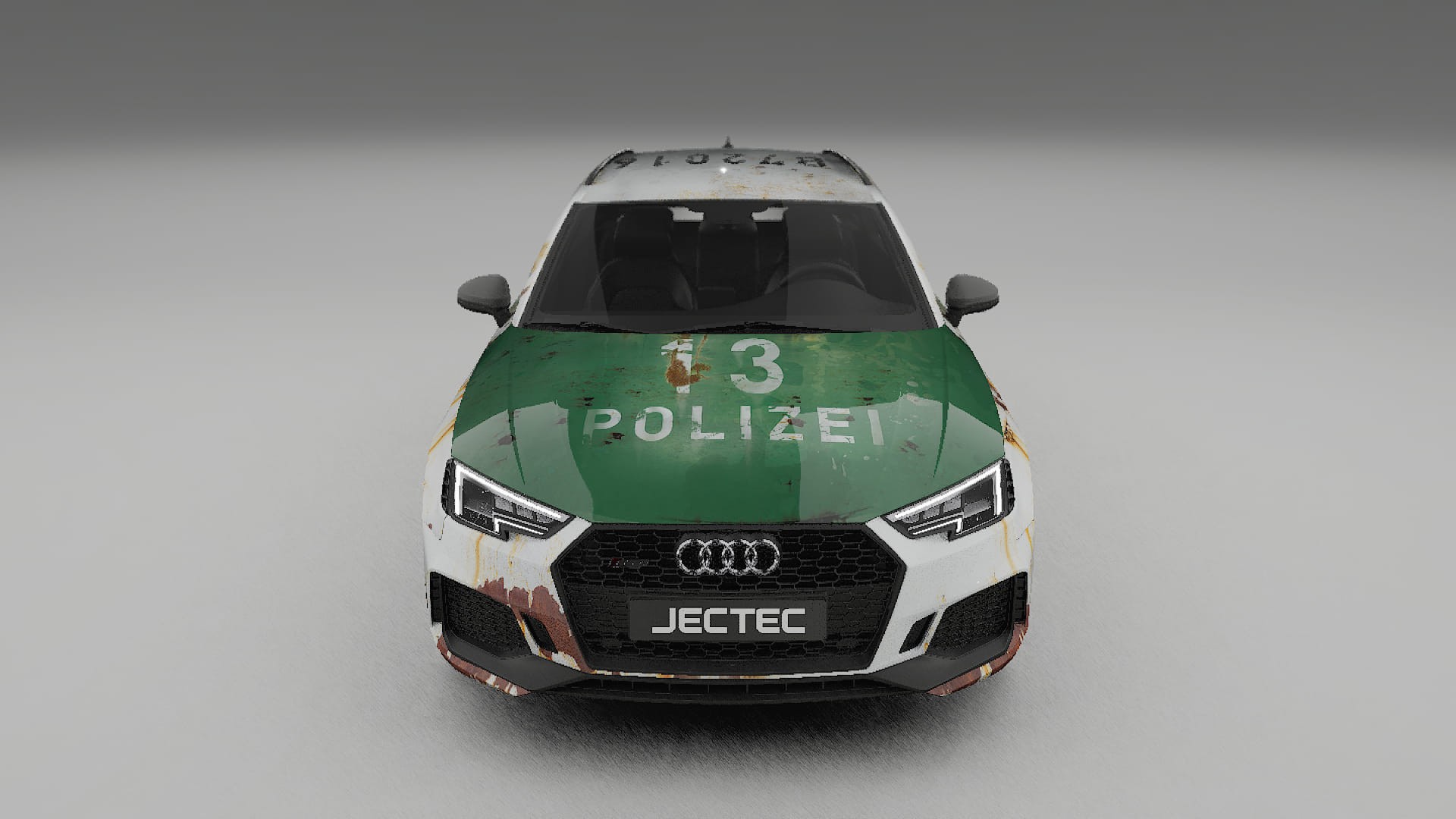 Audi RS4 Avant B9 prefacelift pre-LCI COBRA 11 – Designad Wrap PPF-sats i utskrivbar polyuretanfilm
