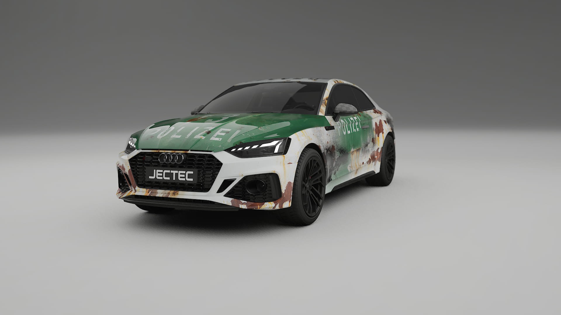 Audi RS5 Coupe B9 facelift pre-LCI COBRA 11 – Designad Wrap PPF-sats i utskrivbar polyuretanfilm