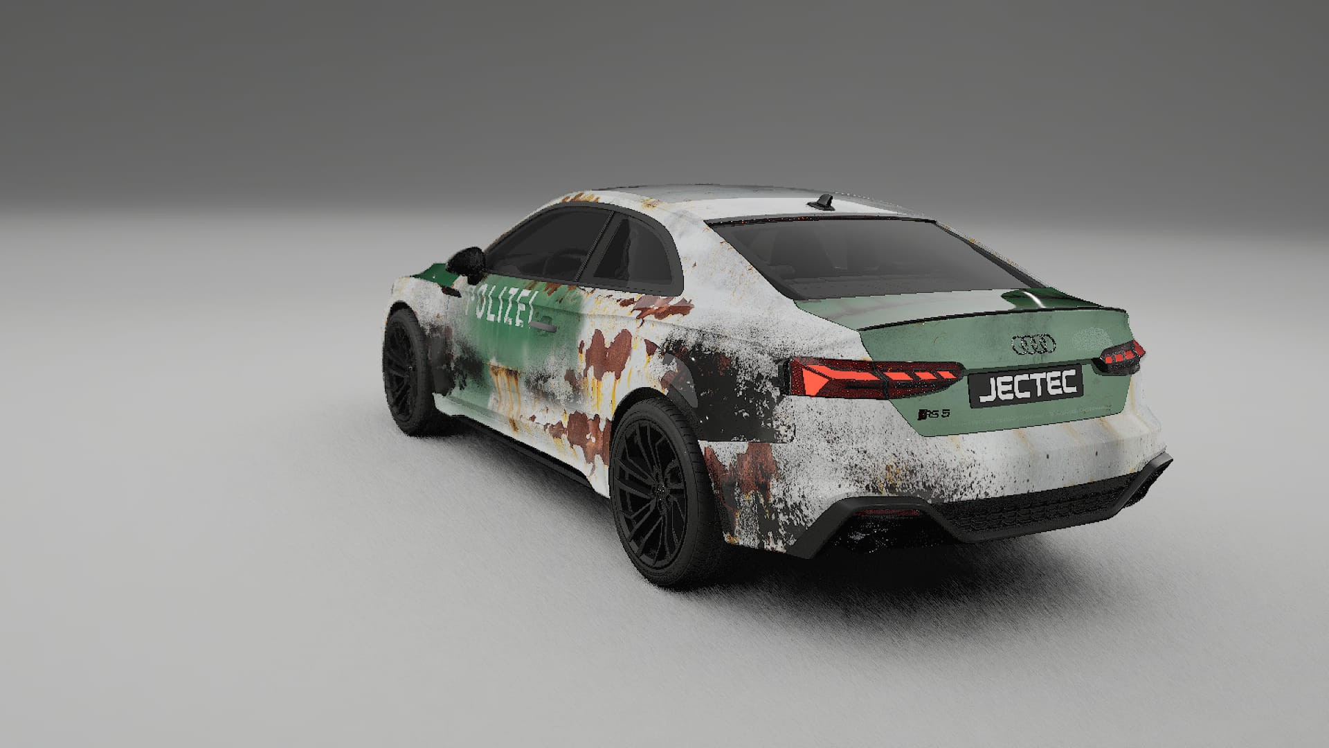 Audi RS5 Coupe B9 facelift pre-LCI COBRA 11 – Designad Wrap PPF-sats i utskrivbar polyuretanfilm