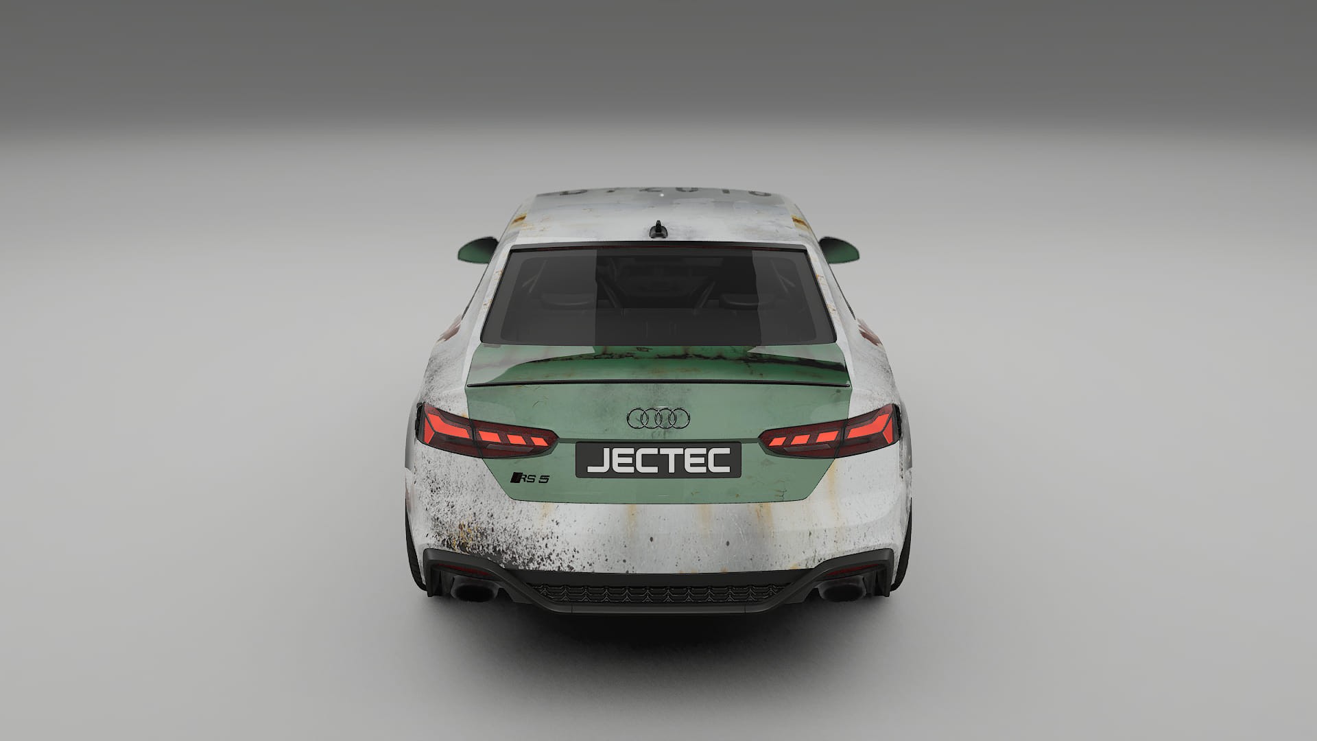 Audi RS5 Coupe B9 facelift pre-LCI COBRA 11 – Designad Wrap PPF-sats i utskrivbar polyuretanfilm