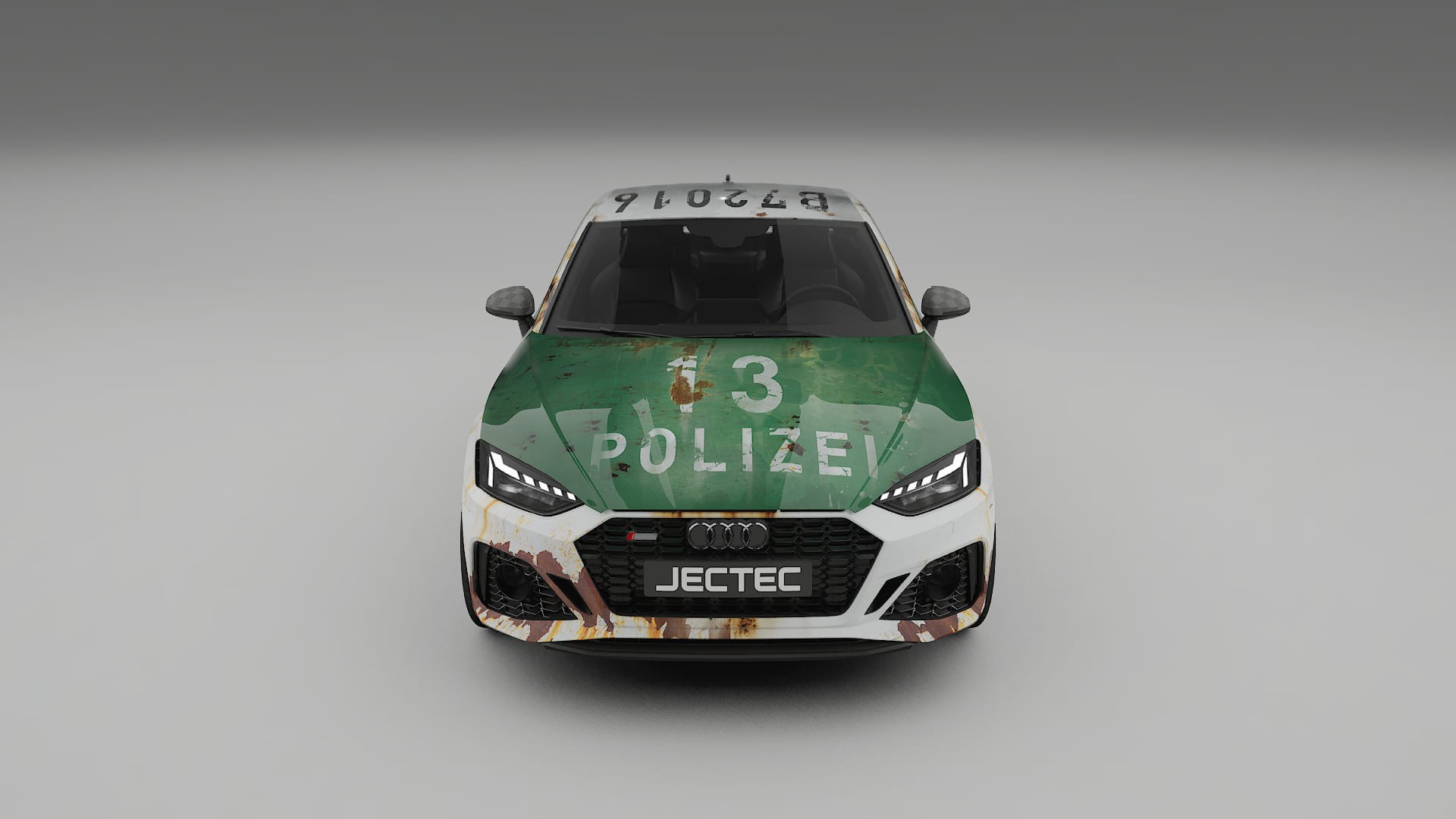 Audi RS5 Coupe B9 facelift pre-LCI COBRA 11 – Designad Wrap PPF-sats i utskrivbar polyuretanfilm