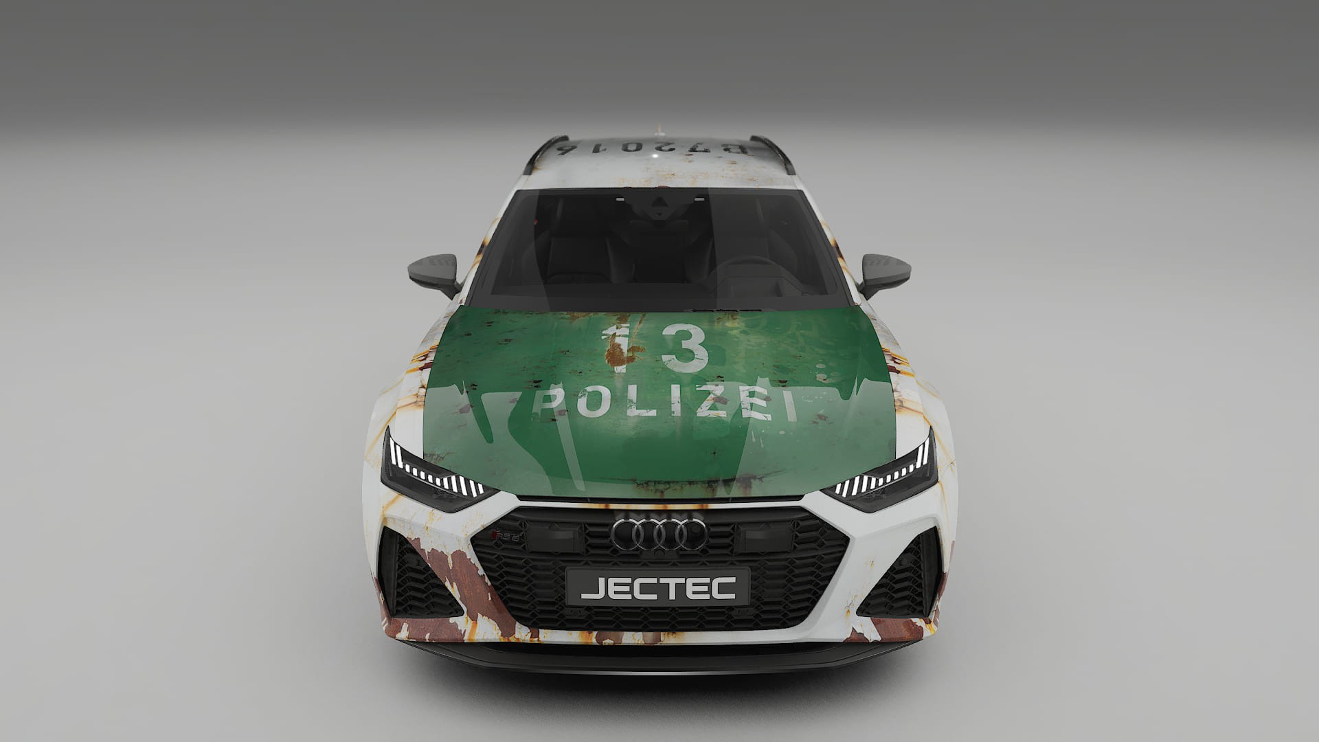 Audi RS6 Avant C8 facelift LCI COBRA 11 – Designad Wrap PPF-sats i utskrivbar polyuretanfilm