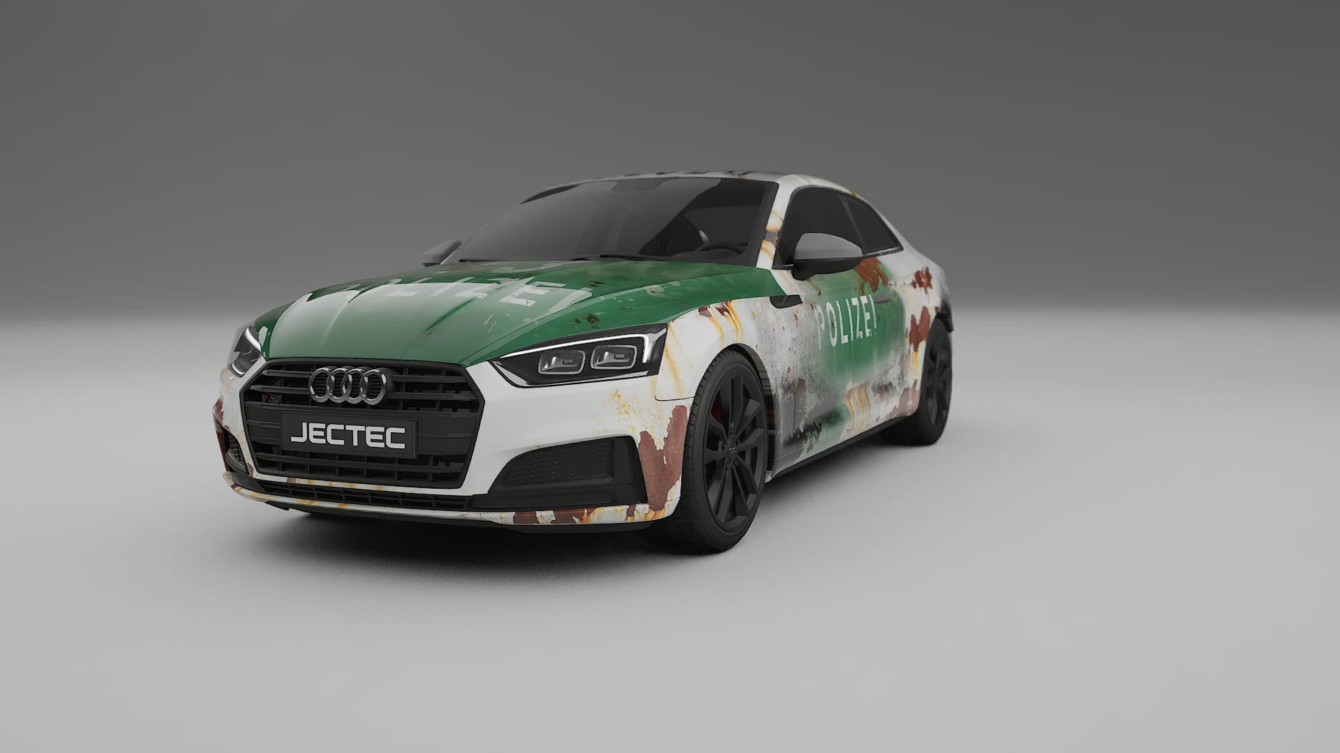 Audi S5 B9 prefacelift pre-LCI COBRA 11 – Designad Wrap PPF-sats i utskrivbar polyuretanfilm