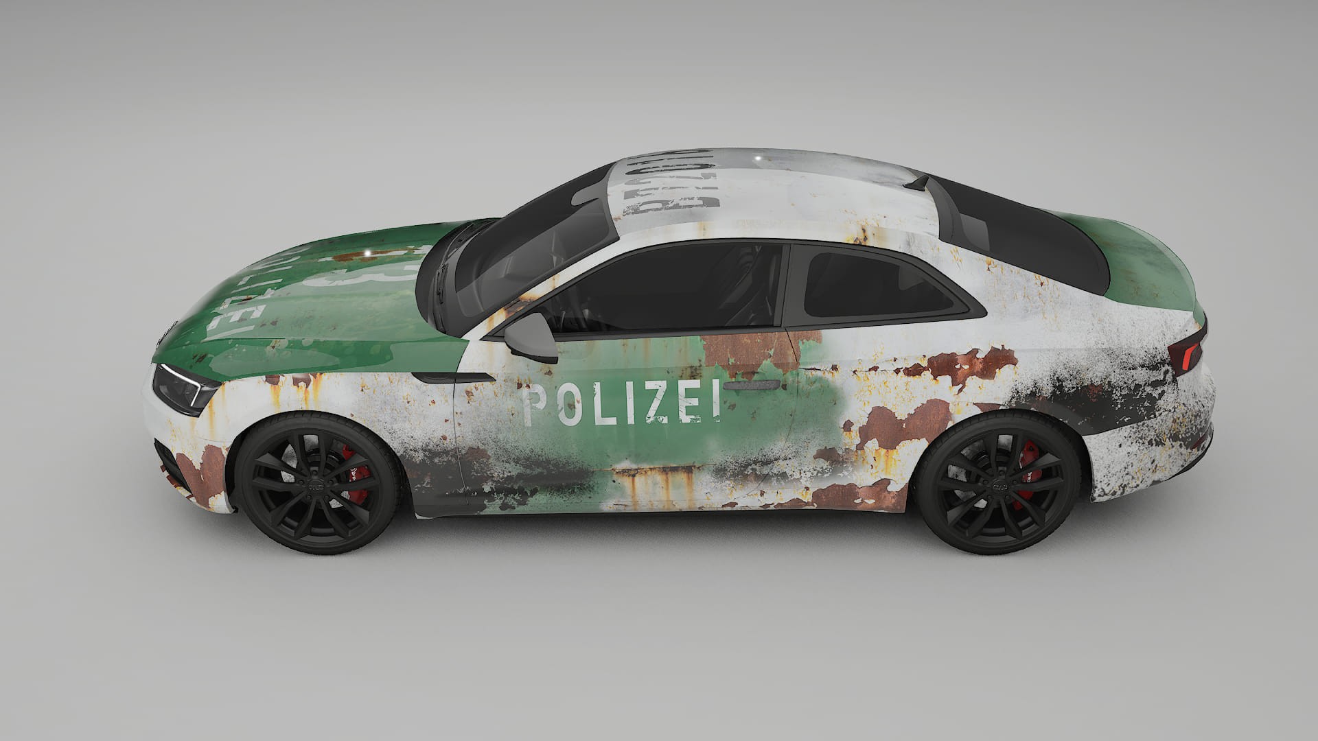 Audi S5 B9 prefacelift pre-LCI COBRA 11 – Designad Wrap PPF-sats i utskrivbar polyuretanfilm