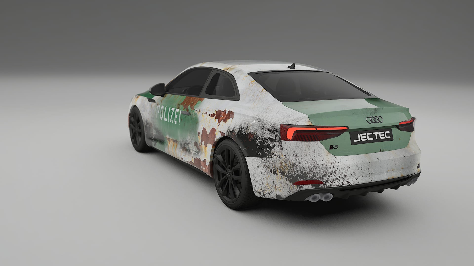 Audi S5 B9 prefacelift pre-LCI COBRA 11 – Designad Wrap PPF-sats i utskrivbar polyuretanfilm