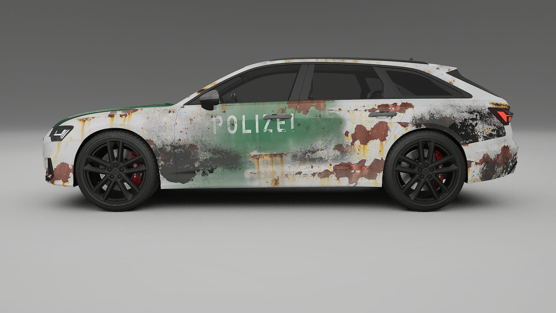 Audi S6 Avant prefacelift pre-LCI C8 COBRA 11 – Designad Wrap PPF-sats i utskrivbar polyuretanfilm
