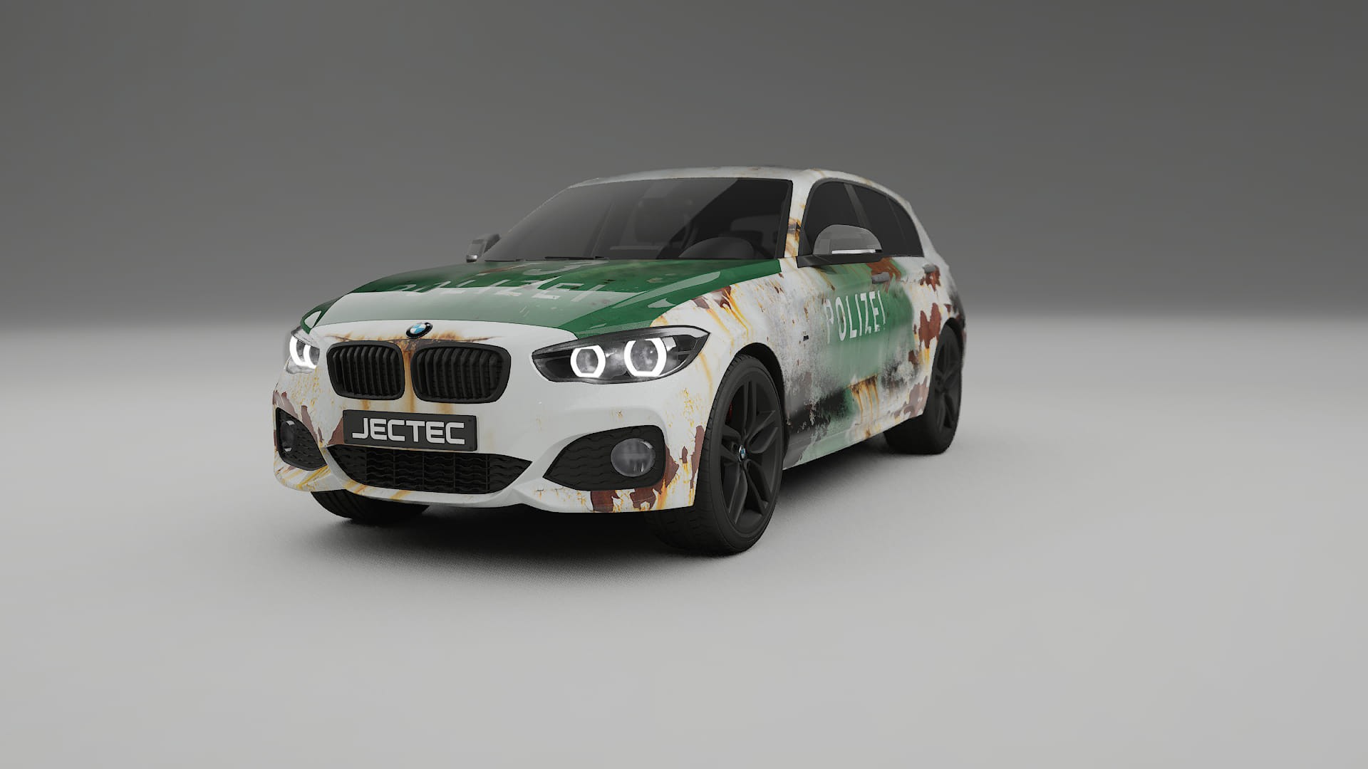 BMW 1 F20 facelift LCI COBRA 11 – Designad Wrap PPF-sats i utskrivbar polyuretanfilm