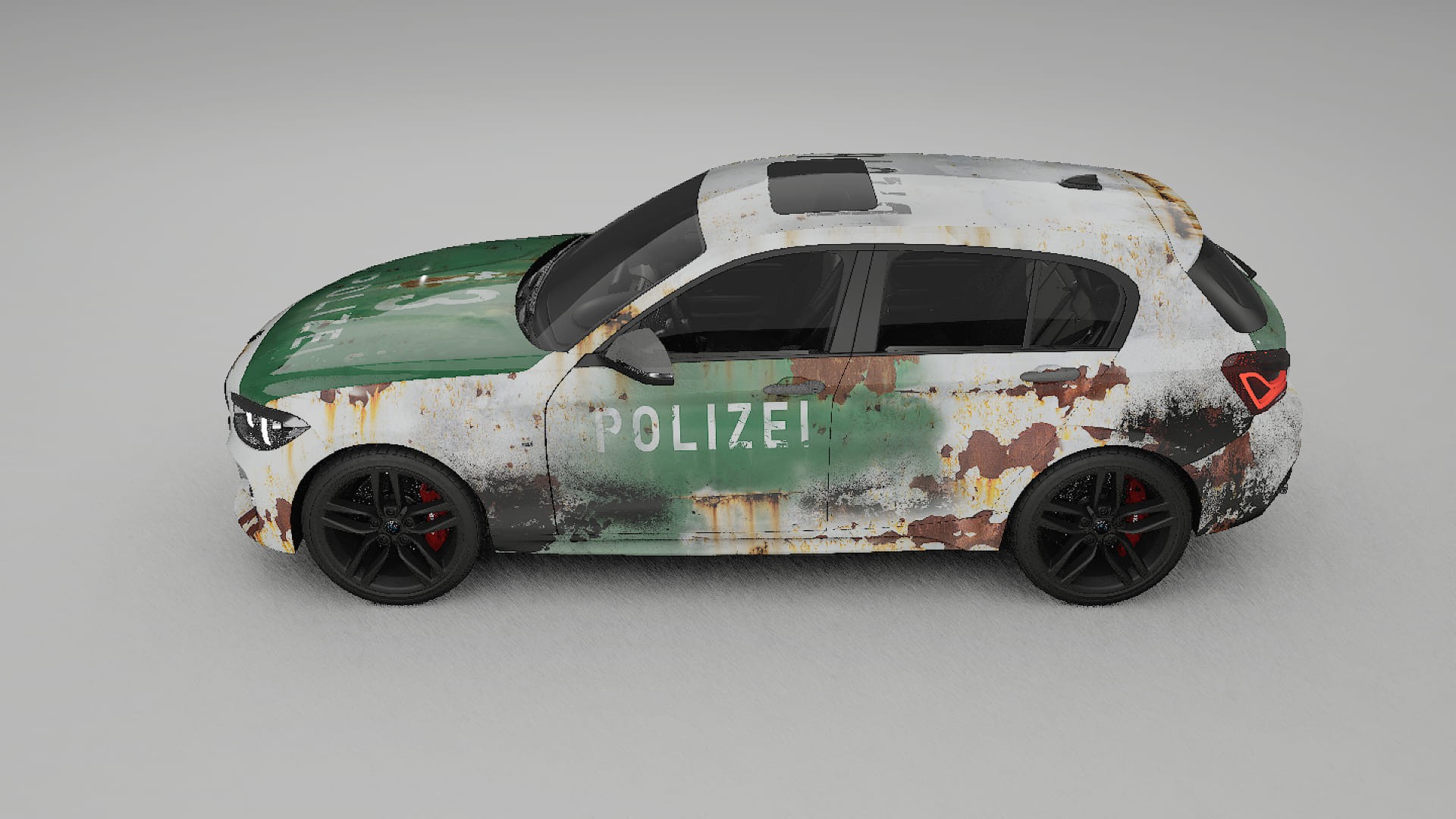 BMW 1 F20 facelift LCI COBRA 11 – Designad Wrap PPF-sats i utskrivbar polyuretanfilm