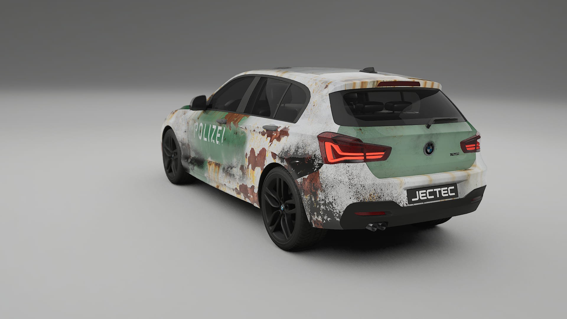 BMW 1 F20 facelift LCI COBRA 11 – Designad Wrap PPF-sats i utskrivbar polyuretanfilm