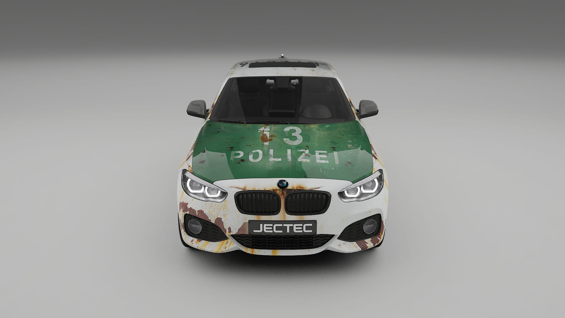 BMW 1 F20 facelift LCI COBRA 11 – Designad Wrap PPF-sats i utskrivbar polyuretanfilm