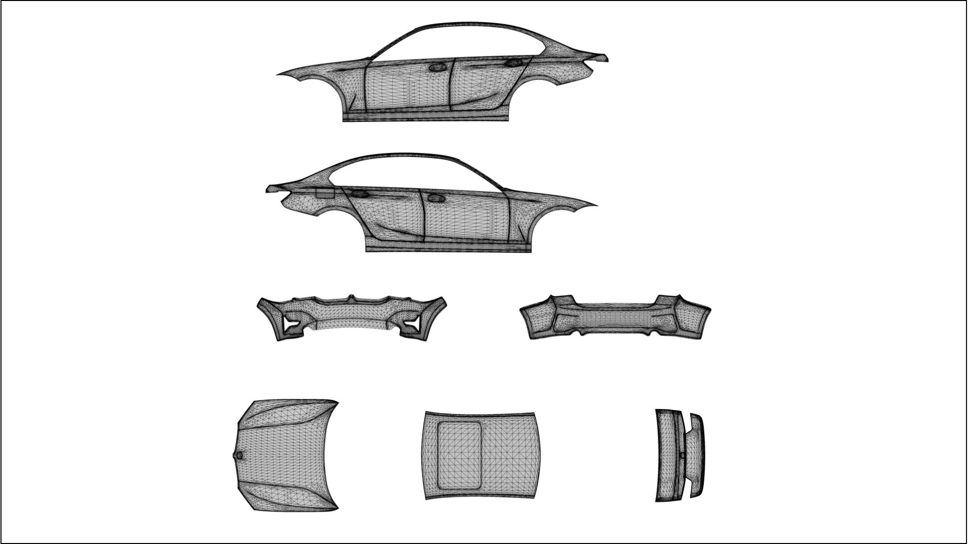 BMW 3 G20 prefacelift pre-LCI COBRA 11 – Designad Wrap PPF-sats i utskrivbar polyuretanfilm