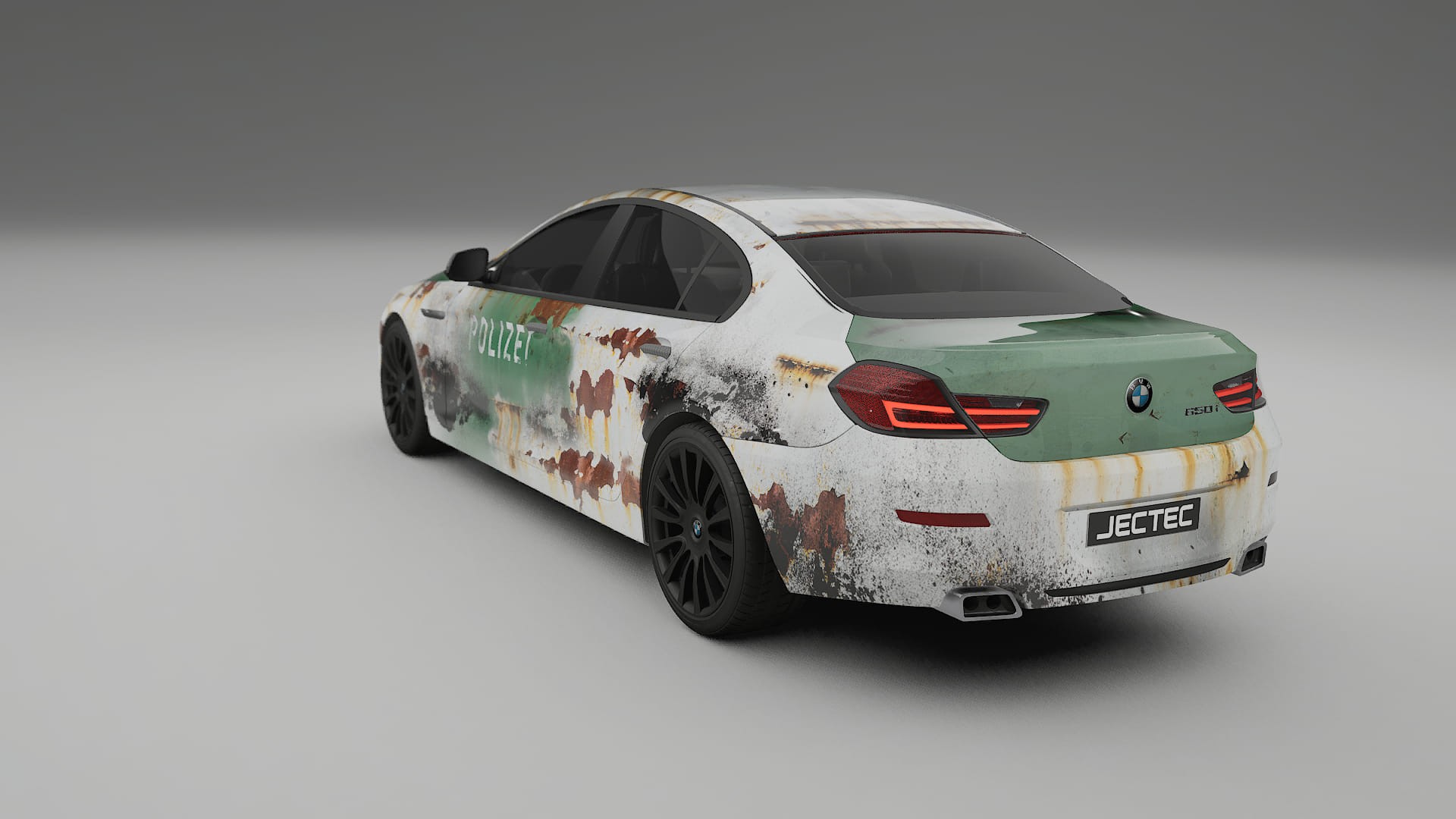 BMW 6 F06 COBRA 11 – Designad Wrap PPF-sats i utskrivbar polyuretanfilm