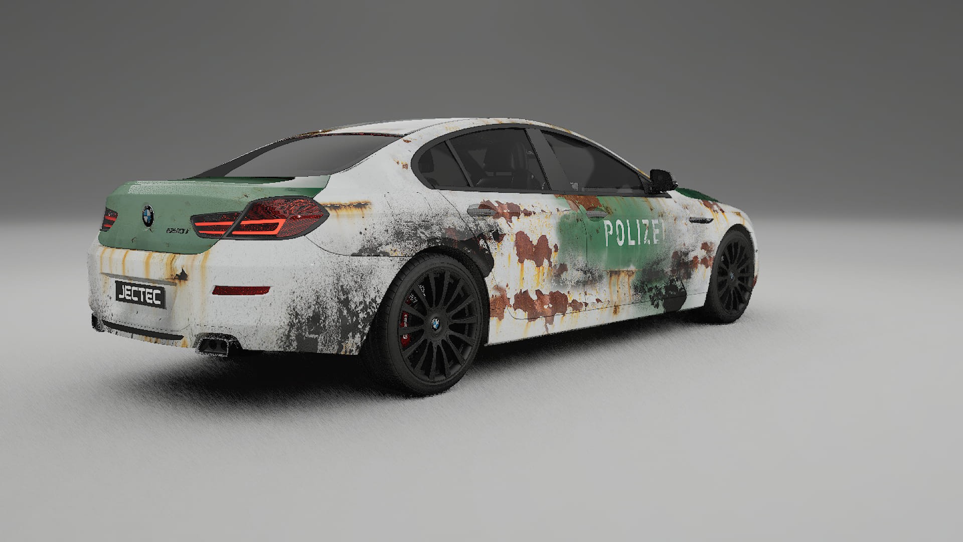 BMW 6 F06 COBRA 11 – Designad Wrap PPF-sats i utskrivbar polyuretanfilm