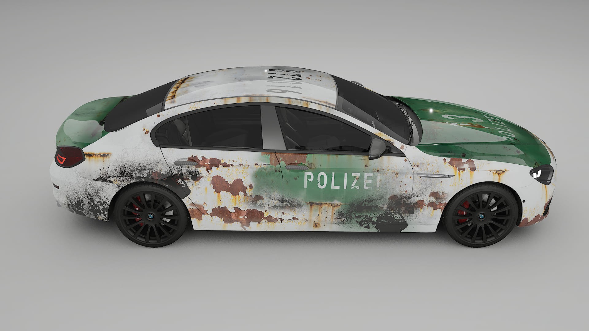 BMW 6 F06 COBRA 11 – Designad Wrap PPF-sats i utskrivbar polyuretanfilm
