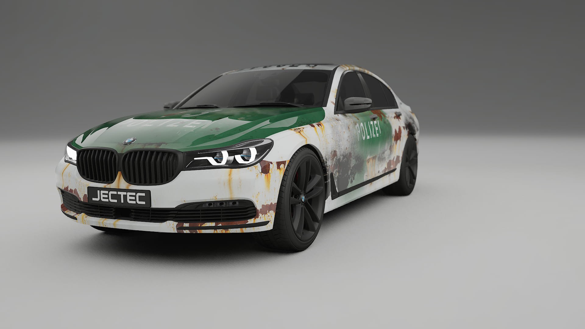 BMW 7 G11 G12 facelift LCI COBRA 11 – Designad Wrap PPF-sats i utskrivbar polyuretanfilm