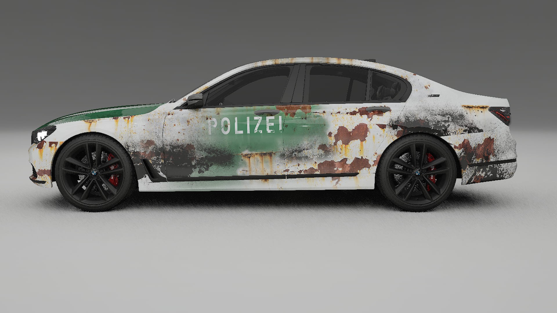 BMW 7 G11 G12 facelift LCI COBRA 11 – Designad Wrap PPF-sats i utskrivbar polyuretanfilm