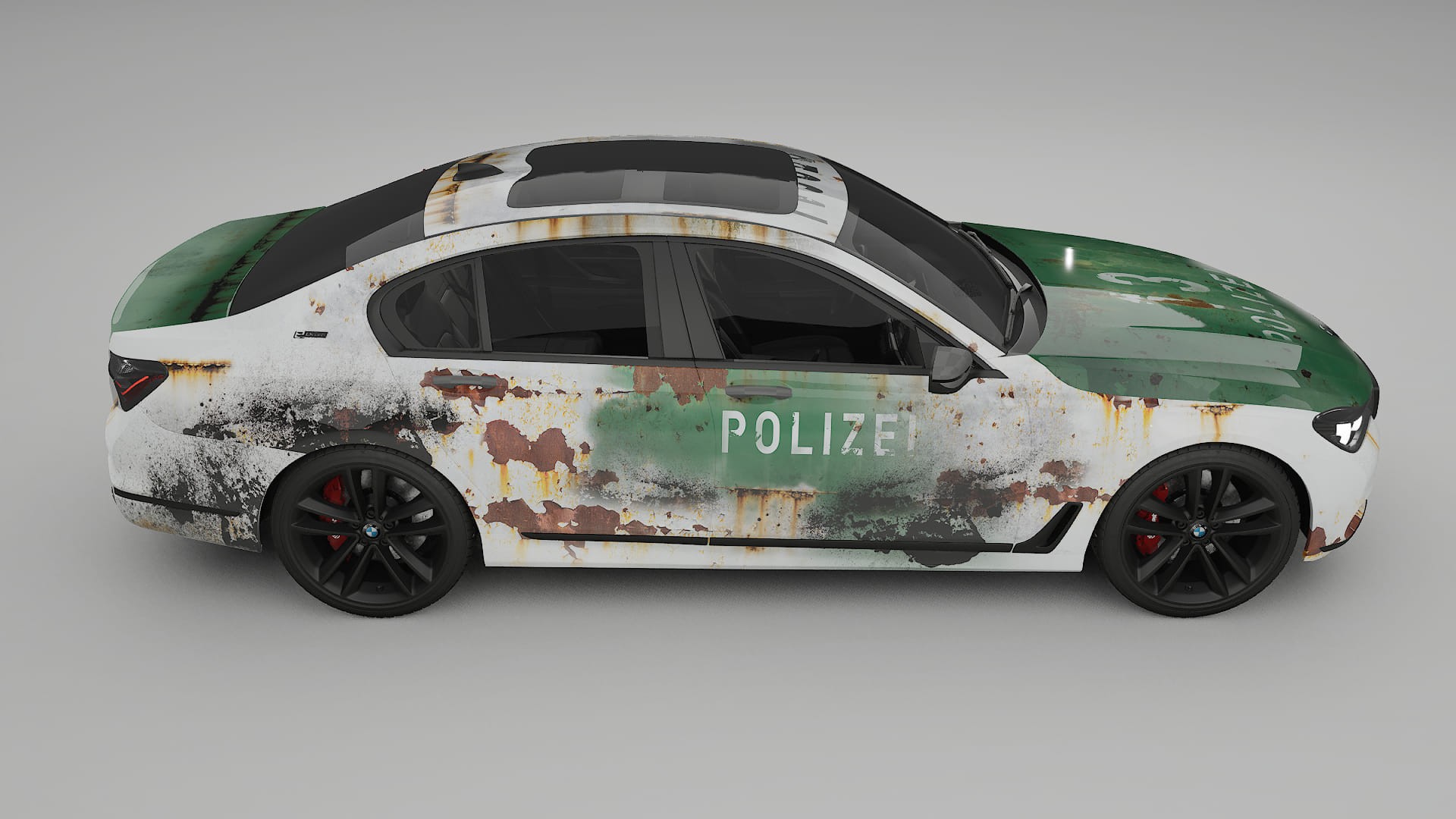 BMW 7 G11 G12 facelift LCI COBRA 11 – Designad Wrap PPF-sats i utskrivbar polyuretanfilm