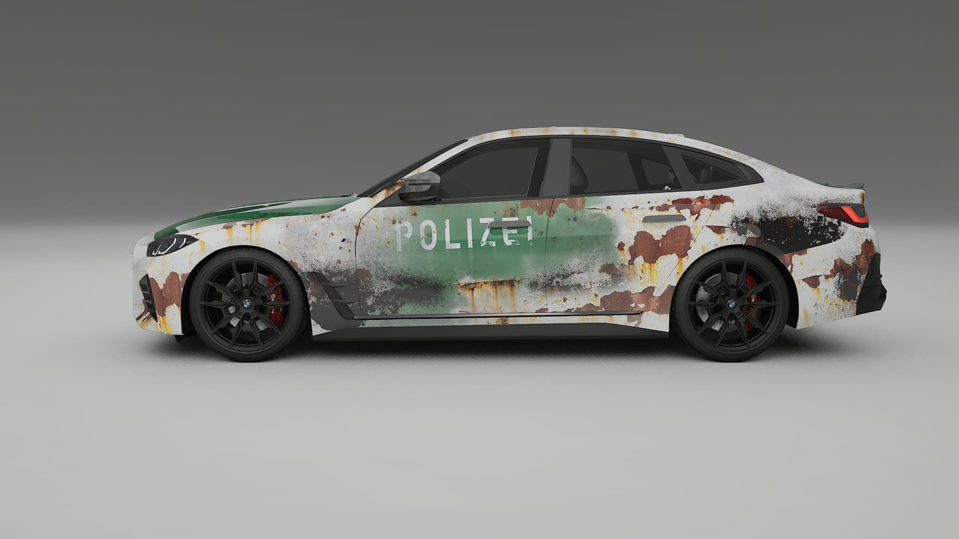 BMW I4 G26 M-Package COBRA 11 – Designad Wrap PPF-sats i utskrivbar polyuretanfilm